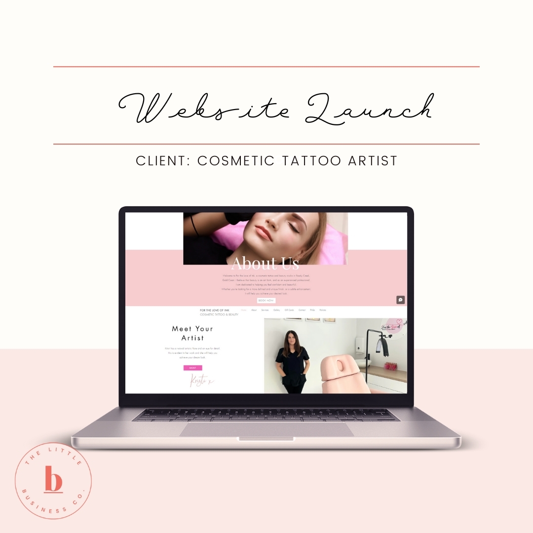 PROJECT: Website Designโฃ
INDUSTRY: Cosmetic Tattooing
DESIGN PLATFORM: Wix Studio
CLIENT: @forthe_love_ofink
I had fun with this client who literally lives on the next street!
It's nice when you get emails not like "Hi Bridgit, thank you for your email. Please see the feedback on your revised design below." and more like "Geez, you're gonna need a wiine after this!" ๐คฃ
The design was simple enough but had a lot of copy which required collapsible text boxes. This was time consuming but understandably necessary for a good UX.
Now on to some SEO for her and hopfully that wine together! ๐ท
www.fortheloveofink.com.au