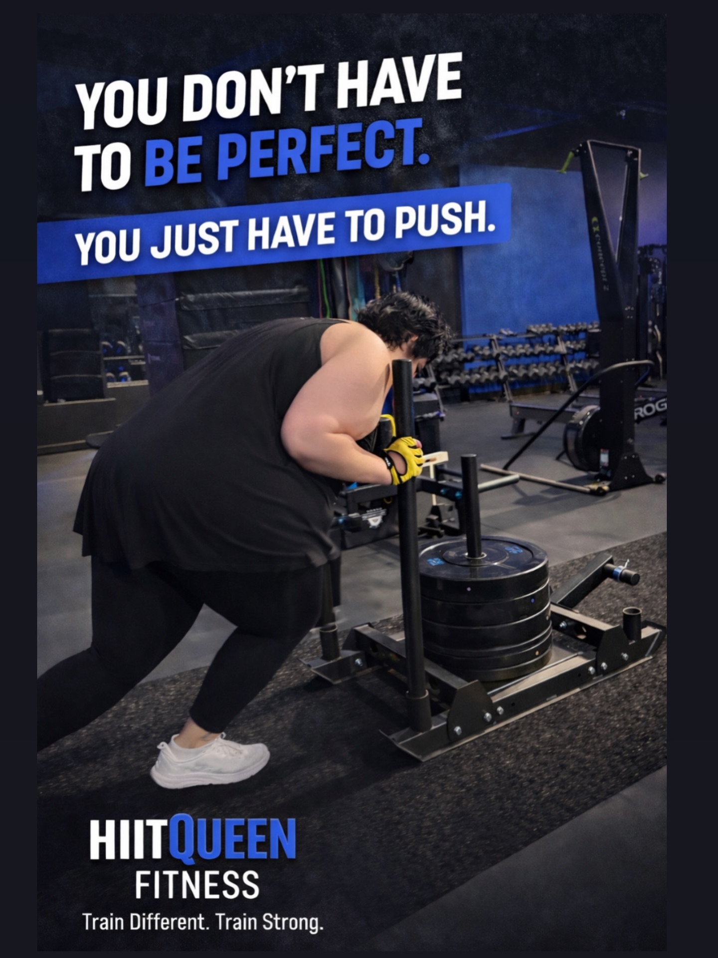 Keep pushing and never look back! 💙💪🏽💙