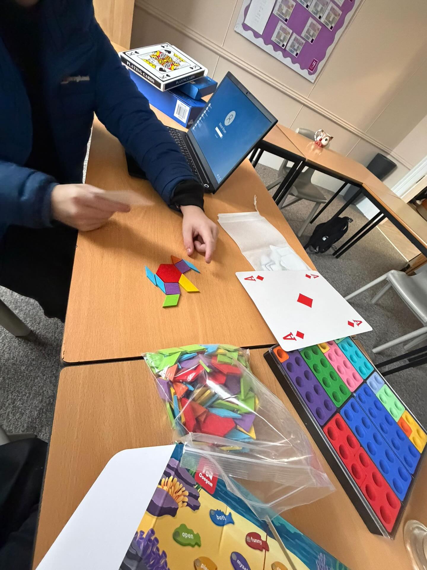 Maison and Karen had a great afternoon trying out all the new resources while having a latte made by Caleb in #practicalcookery