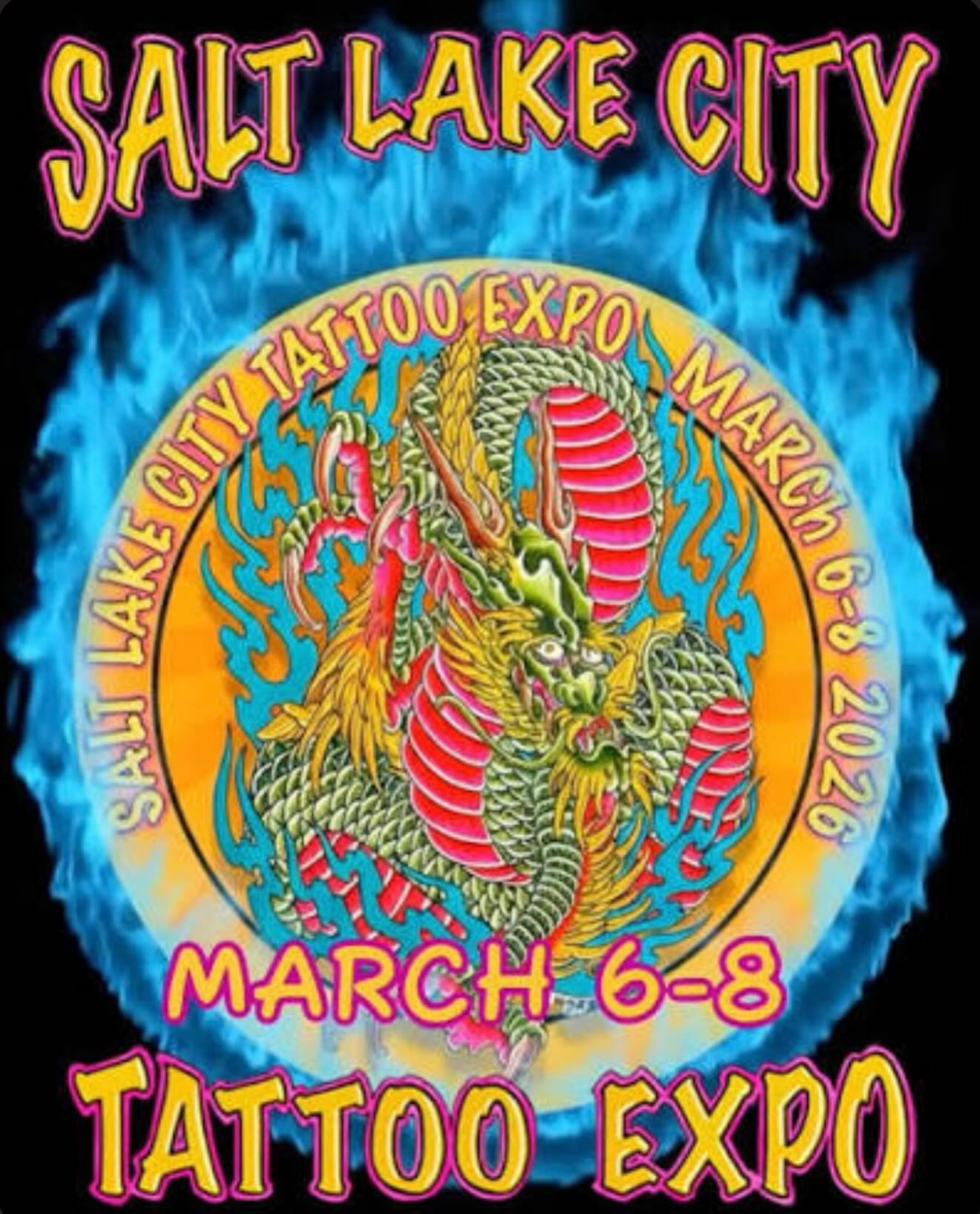 Me and Ben will be back in Utah for the best international tattoo convention ever… Excited for another epic year… looking forward to tattooing at this event… #tattoo #tattoos #saltlakecitytattooconvention