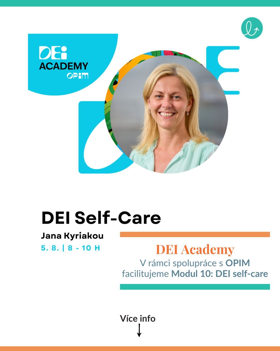 🌿 SEMwell ve spolupráci s OPIM představuje DEI Akademii
Schopnost emoční regulace, práce se stresem a duševní odolnost jsou předností nejen dobrého leadera*ky, hodí se jak do práce tak do života. Dle interpersonální neurobiologie jsou naše nervové systémy propojeny. Naučte se regulovat svůj nervový systém jednoduchými ověřenými cvičeními, což se dále může odrazit na
vašich vztazích v týmu i v osobním životě.
📅 Připojte se k nám a rozvíjejte své dovednosti v oblasti DEI!
🔗 Odkaz na registraci najdete v biu.
#DEIakademie #SEMwell #diverzita #inkluzivnívedení #rovnostprilezitosti