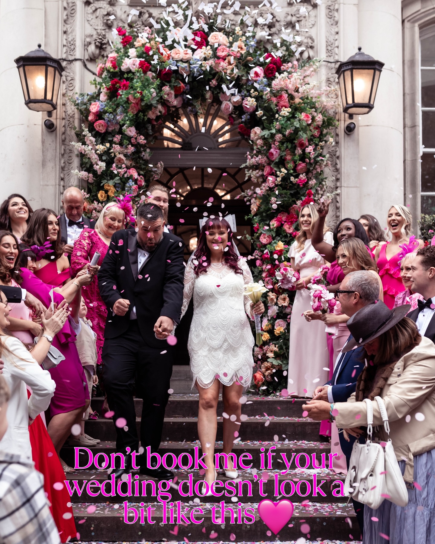 Scarlett said something to me on our call before the wedding that I’ll probably never forget:
“You’re the only one I haven’t been worried about in the run up to the wedding.”
No pressure then
Their wedding was everything I love about London weddings.
Confetti everywhere, champagne celebrations immediately after the ceremony, a quick wander past Chelsea Fire Station and the absolute best group of people bringing the energy all day.
After the wedding Scarlett sent me the loveliest message:
“Sam is not only the loveliest lady, she is the absolute vibe. I’m totally in love with my wedding photos. Sam completely understood the assignment.”
These are the kinds of weddings that make me love my job.
So don’t book me if you’re wedding unless your wedding plans involve great people, big laughs, vibes and actually enjoying the day…
If this is your vibe, message me your date and I’ll check my availability 🩷
#hertfordshireweddings #londonweddings #londonweddingphotographer #vibes #funwedding