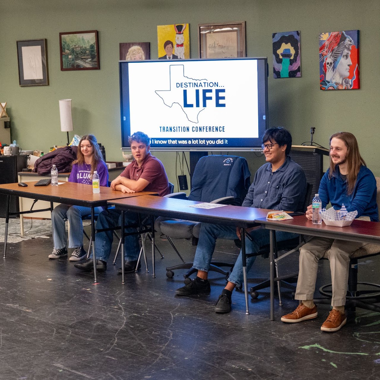 Teens with disabilities or special needs can have a tough time transitioning to life beyond high school. But the good news is there’s help for Central Texas families! This Saturday, 10 Austin-area school districts are joining forces to put on the Destination Life Transition conference at McNeil High School. This is a one-stop-shop for students and parents looking for resources, expert advice and tools to navigate the leap into adulthood.
( photos courtesy of Destination ...Life Transition Conference)
DESTINATION LIFE TRANSITION CONFERENCE
MCNEIL HIGH SCHOOL
5720 MCNEIL DRIVE
AUSTIN, TX 78729
SATURDAY March 7
9:00 AM - 1:30 PM