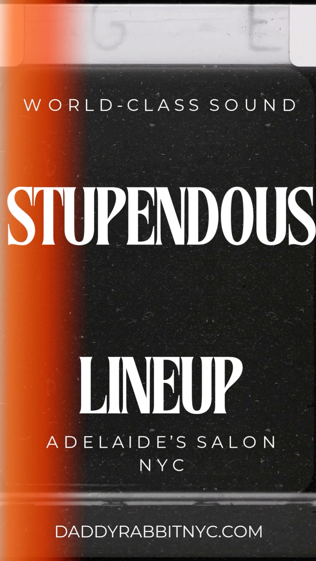 Spring is nigh and we're so excited for the beautiful wall of sound which awaits us this Friday night at Daddy Rabbit. Maybe the best lineup yet? Tickets at https://daddy-rabbit.turntabletickets.com #livemusic #nyc #NYCLiveMusic #daddyrabbit #LiveJazz #adelaidesalon