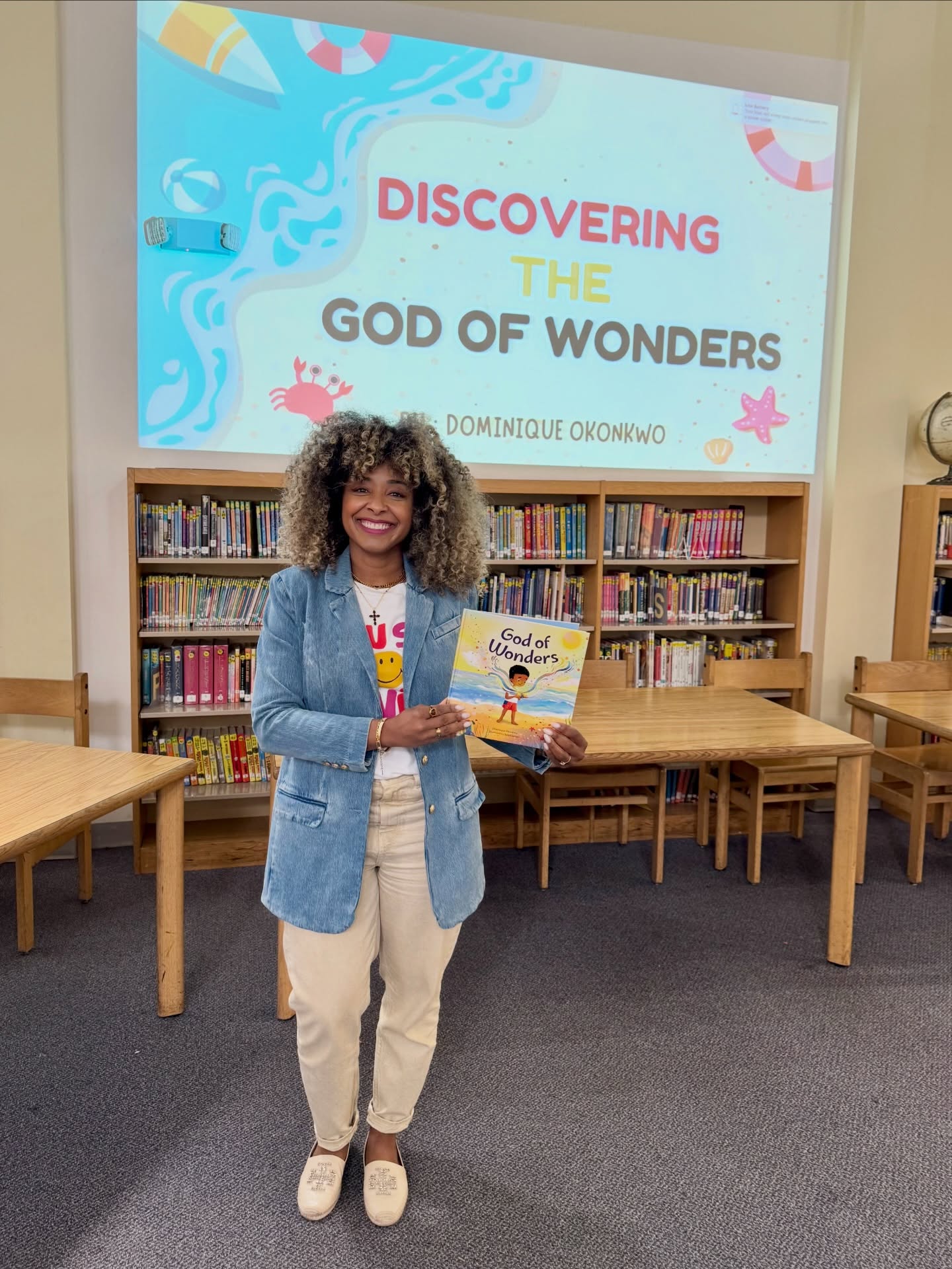 I recently had the joy of visiting nearly 150 students at Saint Andrew Catholic Church for an author visit! 📚✨ It was so encouraging to see how much the kids were able to take away from the story and the conversations we had together. Moments like these remind me why I love writing for children.
Our God is truly a wonderful God, and He loves us so very much. 💛 If you haven’t yet, be sure to pick up a copy of my latest book, God of Wonders, available wherever books are sold.
And as always, thank you for your continued support! If you’d like to schedule an author visit for your school, church, or organization, feel free to reach out today. I’d love to connect with your students!
#GodOfWonders #AuthorVisit #ChildrensBooks #FaithBasedBooks #GratefulAuthor SchoolVisits ChristianChildrensBooks