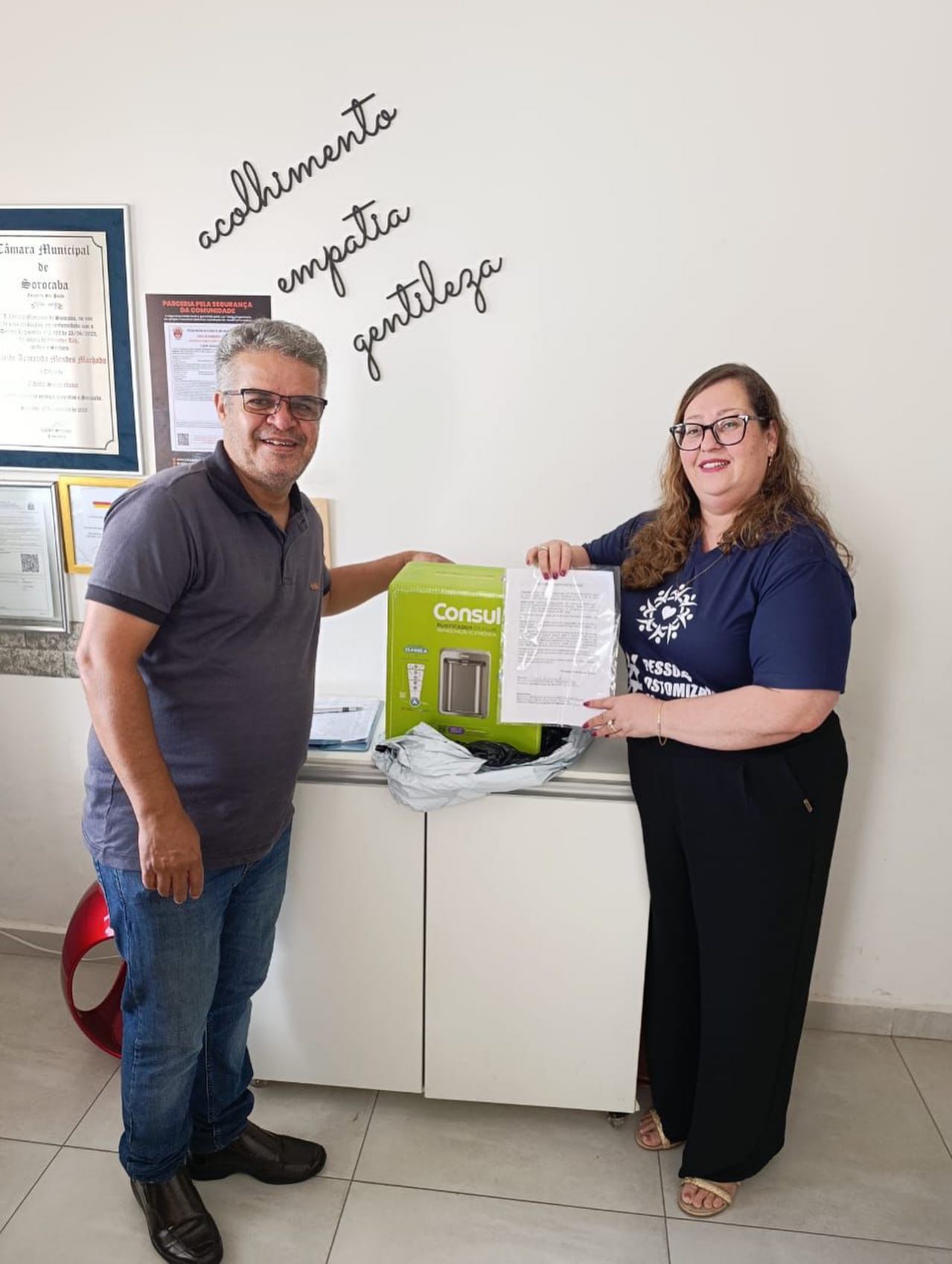 O Instituto Ibrapper agradece a doação do purificador de água para nossos assistidos!
A entrega foi feita pelo Sr Edivaldo do qual somos muito gratos!
@rotary_artnossai