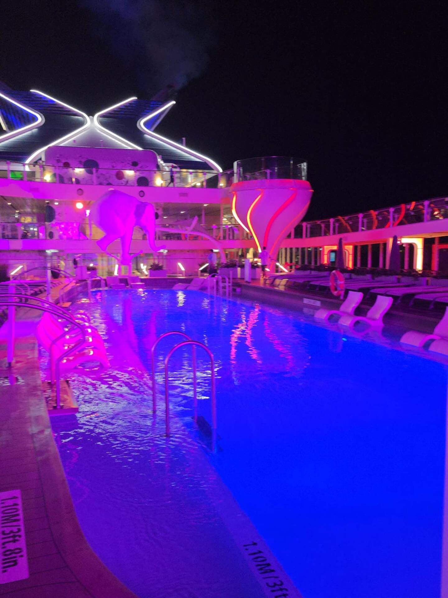 The pool deck on Celebrity Beyond feels more like a high-end resort than a traditional cruise ship. I spent some time today exploring the social spaces and the atmosphere is incredible. One of my favorite things about this ship is how many unique spots there are to just sit back and enjoy the view with a drink in hand.
The Resort Deck is designed with these outward-facing spaces that make you feel totally connected to the ocean. It is the perfect place to gather with friends or meet new people while enjoying the Caribbean breeze. Everything feels open, bright, and very social.
I am curious, when you are on vacation, do you prefer a lively poolside bar or a quiet corner with a view?
#sailwithsandra #celebritycruises #niagaratravelagent #celebritybeyond