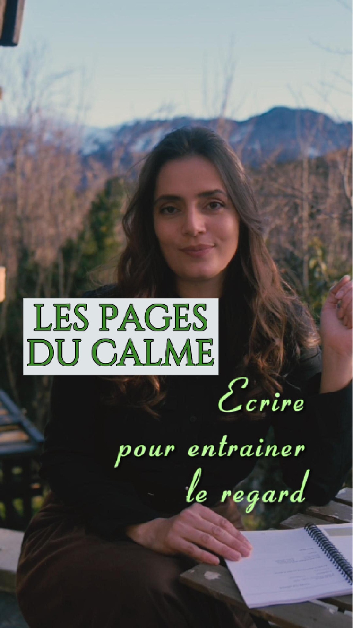 Les Pages du Calme - Écrire pour entrainer le regard
Écrire ce que tu ressens, ou simplement écrire ce qui s’est bien passé dans ta journée, ce n’est pas chercher à changer les choses. C’est une manière d’entraîner le regard.
#contemplation #bienetre