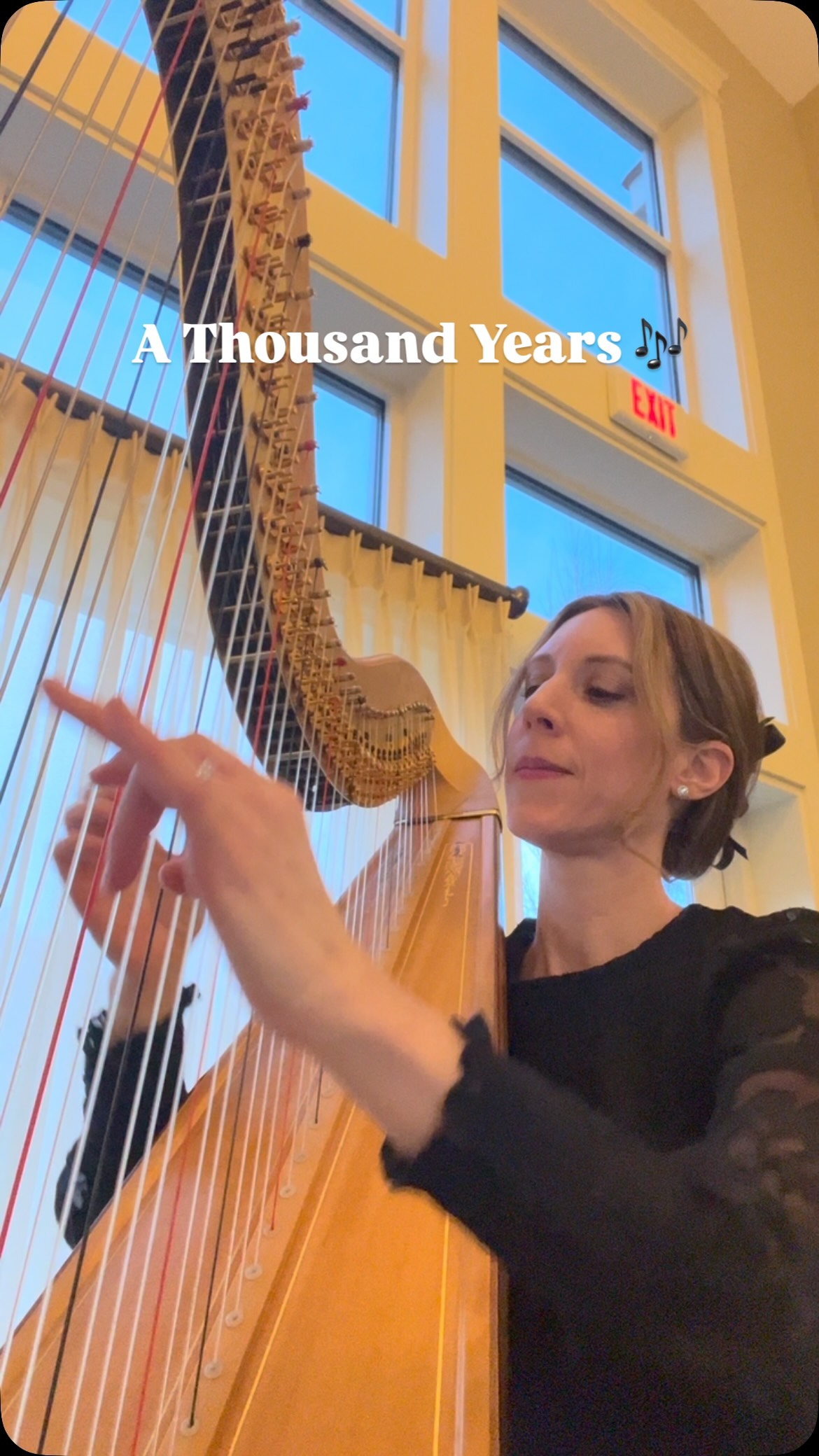 Harp + A Thousand Years = always a good idea 👍
#Harpist #SoloHarp #HarpMusic
#AThousandYears #InstrumentalMusic