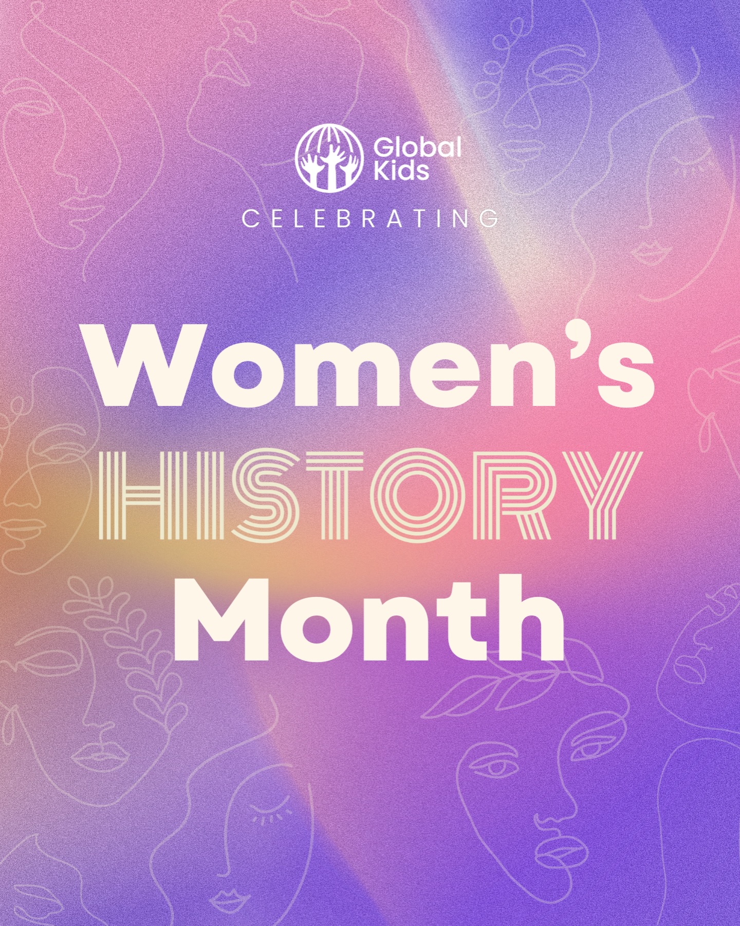 Women’s History Month invites us to look at leadership through a broader lens, one shaped by courage, innovation, resistance, and vision. Around the world, women have transformed movements, policies, communities, and culture, often while navigating systems not built for them.
Throughout this month, Global Kids youth will explore women in global leadership, elevate participant voices, and engage with stories that challenge us to think critically about power, equity, and representation.
Because understanding women’s history isn’t just about looking back, it’s about shaping what leadership looks like next. 💜
#WomensHistoryMonth #GlobalLeadership #YouthVoices
