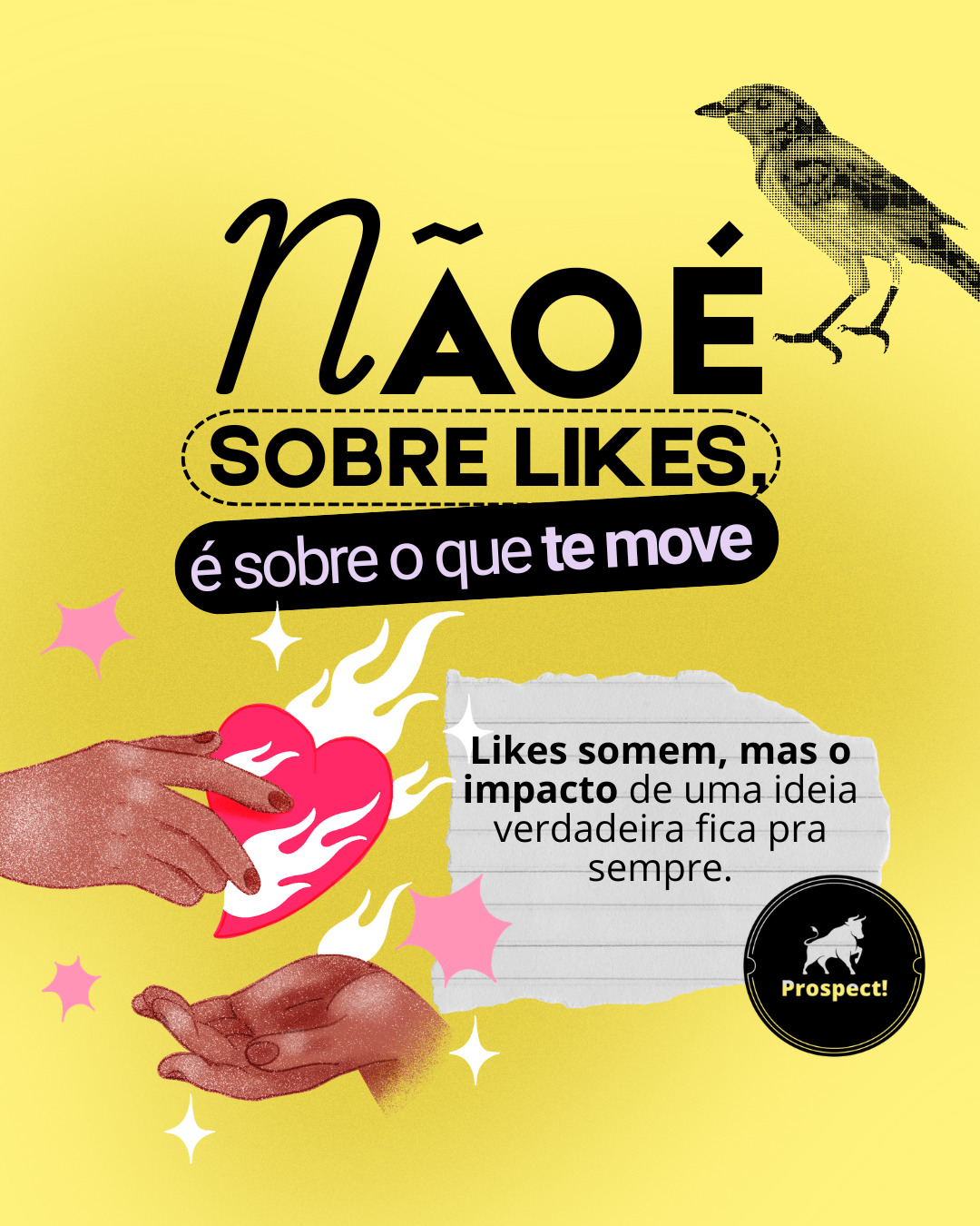 💡 NÃO É SOBRE LIKES, É SOBRE O QUE TE MOVE
Like não paga conta. Comentário não fecha venda. Visualização não fideliza cliente. Métricas de vaidade enganam: parecem resultado, mas são só barulho.
O que move seu negócio é lead qualificado, conversão real, relacionamento duradouro. Se sua comunicação não está gerando isso, você só está entretendo quem nunca vai comprar.
Ou seja, troque a vaidade pela efetividade.
👉 E eu tenho uma dica prática para você aplicar agora:
Olhe seus últimos 10 posts. Quantos geraram mensagem no direct, clique no link ou pedido de orçamento?
Se a resposta for poucos, talvez sua comunicação esteja entretendo, não convertendo.
Conte pra mim: o que importa pra você — números bonitos ou resultado de verdade?
Se sua estratégia está cheia de engajamento e vazia de vendas, talvez seja hora de repensar.
📱 Entre em contato pelo link da bio e agende uma conversa com a Prospect Conectando.
📍 Prospect Conectando | Estratégia e Performance
⠀
O que te move a gente mede em resultado.
#ProspectConectando #MarketingDeResultados #Conversão #Estratégia #ROI #Crescimento #Vendas #Performance