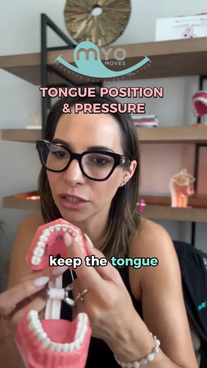 Where is your tongue resting right now? 👅
Not where it moves… where it lives! That resting posture quietly shapes the airway.
When the tongue rests up on the palate, it helps:
• Support lateral facial growth
• Maintain arch width
• Encourage nasal breathing
• Stabilize the upper airway
It’s gentle, consistent pressure in the right place, and that matters for developing faces!
When it rests low?
• Airway support decreases.
• The palate can narrow.
• The jaw can shift back.
• Compensation patterns begin.
Airway health starts with oral posture! Tongue posture impacts breathing, sleep, and long-term development. So… where is yours resting right now?
👇 Comment GUIDANCE if you’re ready to focus on the airway foundation. Let’s build it the right way!
#MyofunctionalTherapy #OrofacialMyology #AirwayHealth #MouthBreathing #TonguePosture