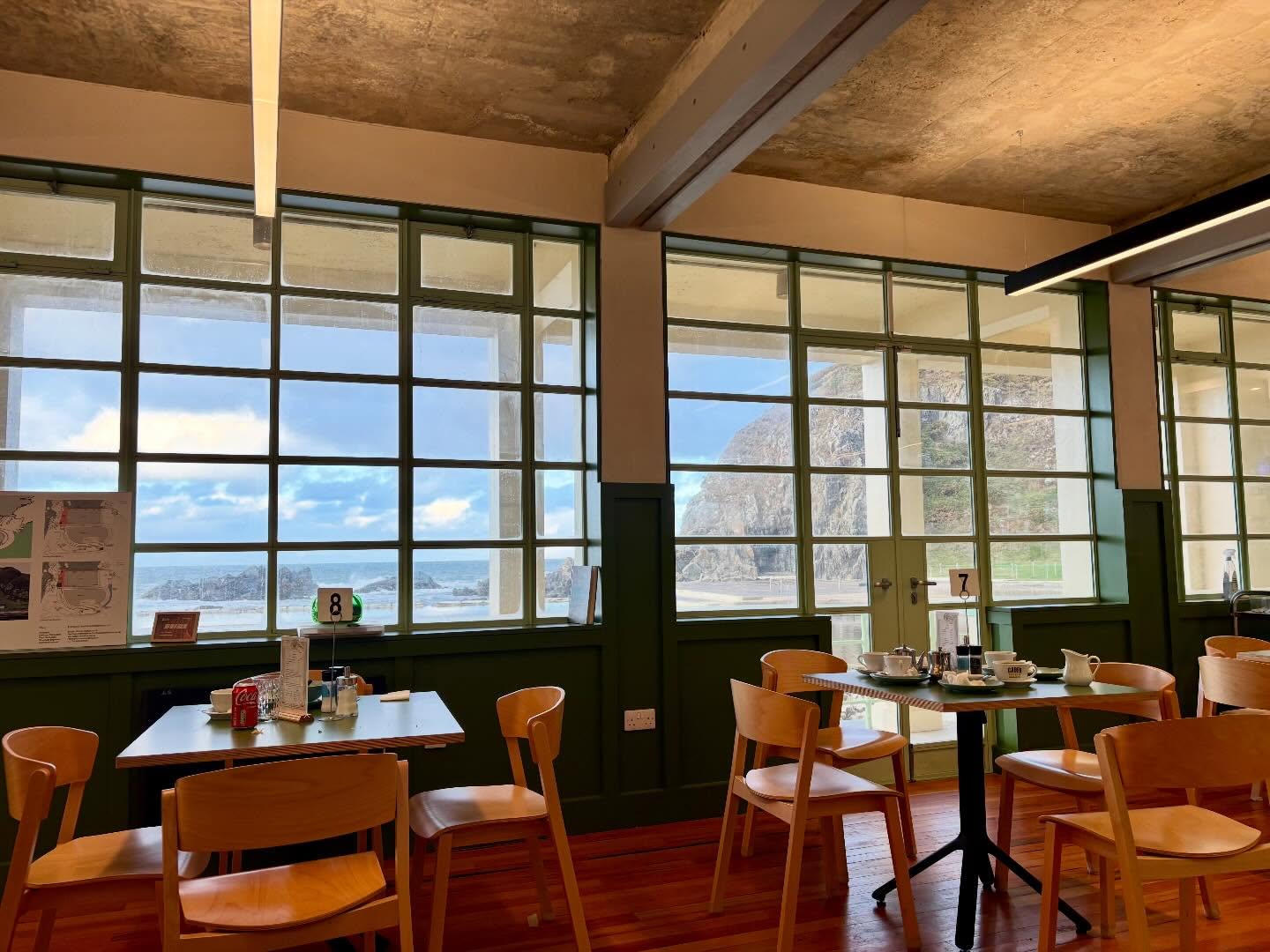 Tarlair Open Air Swimming Pool has come a long way since restoration began. The cafe is gorgeous, has delicious homemade food and gorgeous views. Worth a visit on your next trip to Banff. Also, check out the Friends of Tarlair, and their mission: https://friendsoftarlair.co.uk