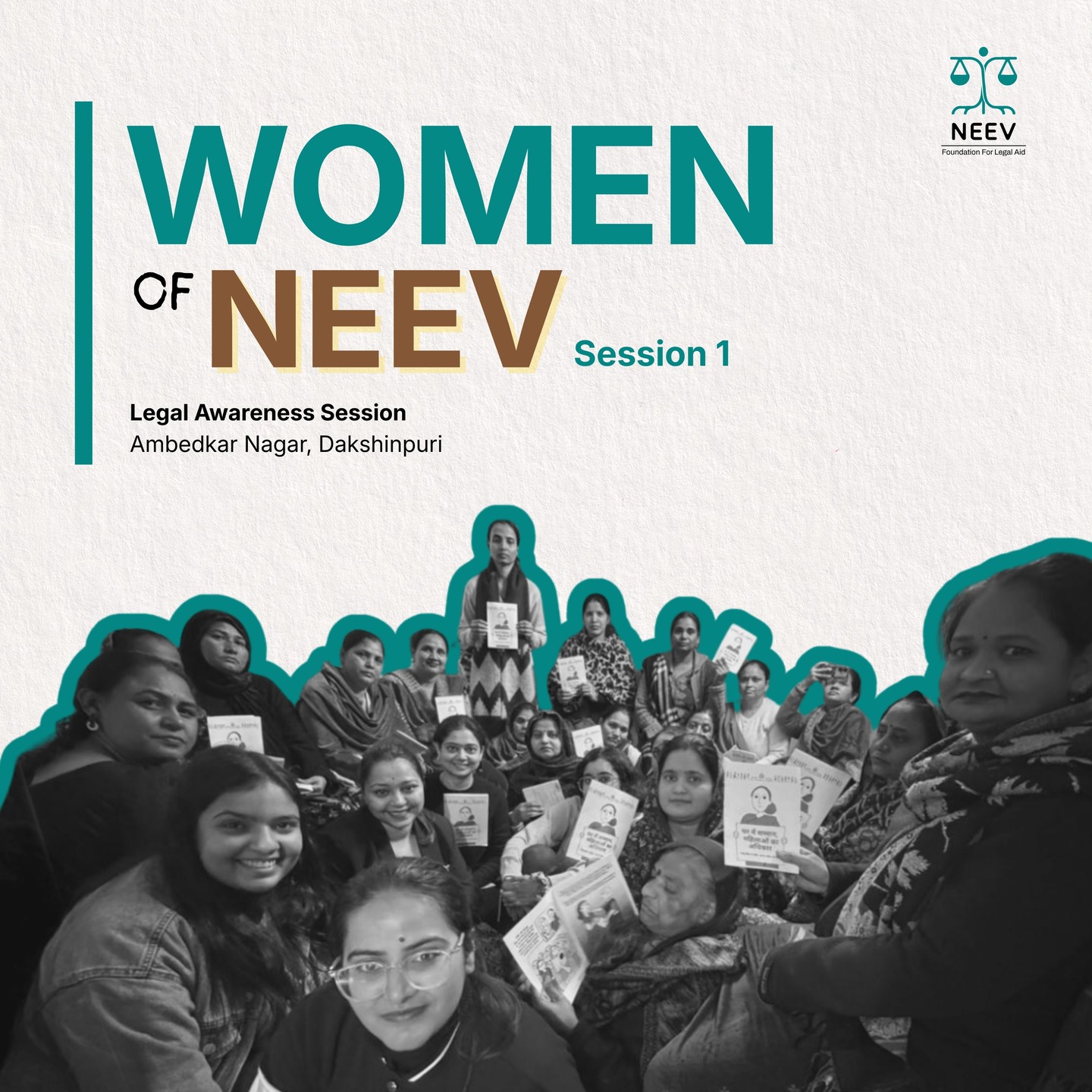 WoN 2.0 | Session 1 | Anju Ji | Ambedkar Nagar
From stitching lessons to legal rights ✨
At Anju ji’s community centre in Dakshinpuri, women gathered not just to learn skills — but to learn about their rights. Many had faced violence. None knew they were entitled to free legal aid.
The session was emotional, powerful, and deeply interactive.
Their only feedback?
“Such sessions should happen regularly.”
This is Women of Neev — legal awareness, rooted in community.
#WomenOfNeev #WoN2 #LegalAwareness #FreeLegalAid #NeevFoundation