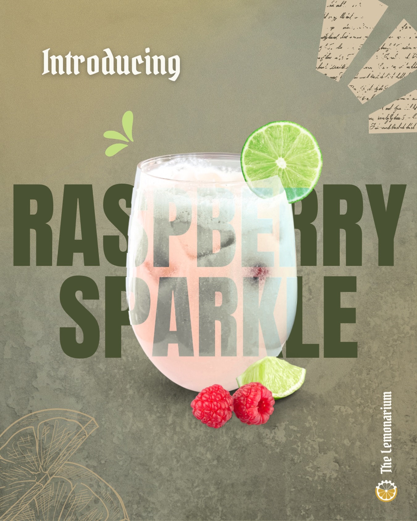 Introducing Raspberry Sparkle!✨🍋🟩
A little sweet. A little bold. And a whole lot of zesty goodness!
#thelemonarium #cirtusdrinks #popupmarket #lemonade