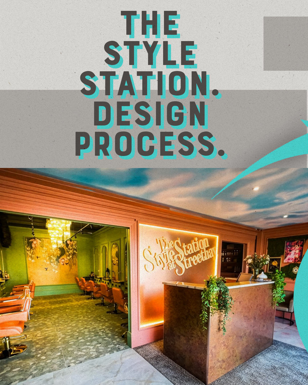 Something a little bit different for us.
Lizzie at The @stylestationstreethay got in contact with us to design her new salon. We generally do hospitality projects but are always up for a new challenge. This process shows you how we applied hospitality thinking to the salon to create a mesmerising space of escapism.
##SalonDesign
#HospitalityDesign
#InteriorDesignStudio
#CommercialInteriors
#DesignWithIntent
#ExperienceLedDesign
#SalonInteriors
#RetailDesign
#DesignThinking
#BrandExperience
#EscapistInteriors
#SpatialStorytelling
#InteriorInspo
#DesignProcess
#CGIVisualisation
#FromConceptToCreation
#CreativeStudios
#DesignForBusiness
#UnexpectedProjects
#HospitalityMeetsRetail