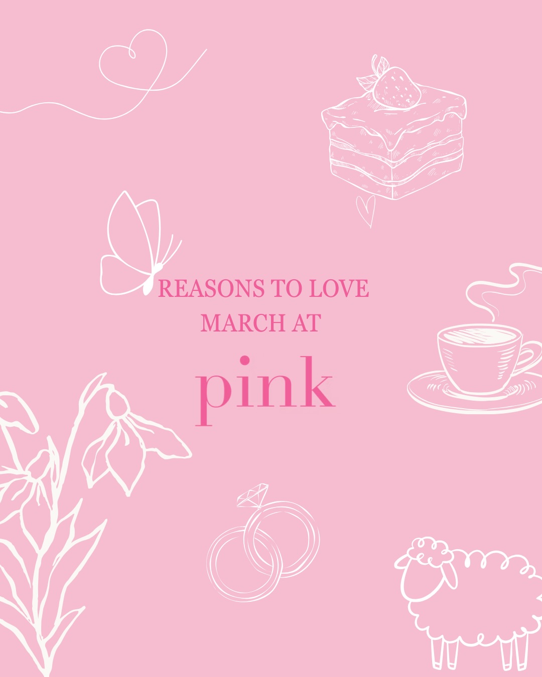 March always feels like a little reset 🌷
Longer days, the first daffodils appearing, lambs being born at Forty Hall Farm, and the return of sunny coffee moments outside.
Add in fresh bakes from the kitchen and the start of wedding season for our catering team, and it’s shaping up to be a lovely month at Pink.
What are you most looking forward to this March? ☕️
#coffeeshop #northlondon #springtime #coffeeshopcorners