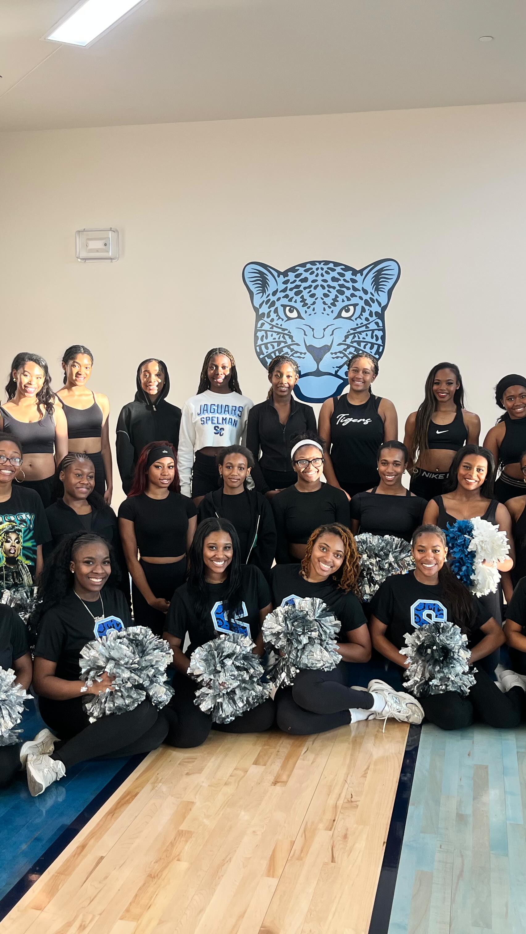 This team is far more than what meets the eye at first glance. Building this team alongside some truly dynamic students, and the community at Spelman College is a reflection of the legacy, excellence, and interdisciplinary collaboration that define what it means to be a Spelmanite 🐾 🩵.
The next generation of lawyers, physicians, social justice activists, creative directors, and government leaders carries the dual role of professional ambition and radiant Spelman pride as a Spelman Jaguarette Teammate.
Be sure to support the journey of these truly dynamic young women, as we lean into making HERstory!
#repost @spelmanjaguarettes
Doing something very special & very intentional, while repping that Spelman Columbia Blue pride. The Spelman College Jaguarettes Dance Team Clinic #1 had prospects representing five different states join us to learn and gain more insight into how to become part of our team. Excited for what we’re building
www.spelmanjaguarettes.com
#danceatspelman #spelmanjaguarettes #spelmancollege ohjaguars!