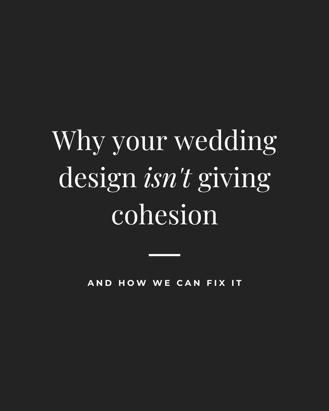 Why your wedding design lacks cohesion - and how professional direction fixes it.
I created the Power Hour because I remember what it feels like to plan something important and not quite know how to pull it all together.
When I planned my own wedding, I didn’t have the experience I have now. I spent hours second guessing decisions, searching for ideas, and wishing someone with design knowledge could just tell me what worked and why.
Not to take control - but to give me direction.
That experience stayed with me.
Fast forward to working with couples of my own, I saw the same thing:
Beautiful ideas, genuine excitement, but stress and uncertainty when it came to making decisions and pulling it all together.
Some wanted full design services, others simply needed clarity and professional guidance.
They didn’t need everything. They needed direction.
The Power Hour exists for couples in that space.
It’s a focused session to refine ideas, align decisions and create design clarity.
It started as advice I gave for free, because I wanted to help. But I soon realised I could help more people in a structured way - with intentional guidance that creates real value.
If you’re feeling overwhelmed by choices or unsure how to bring everything together… The Power Hour is where we start.
It’s strategic. Human. Practical.
And often the difference between feeling stuck and feeling confident. Creating design direction you can actually use.
#weddingdesign #weddingguidance #weddingplanning