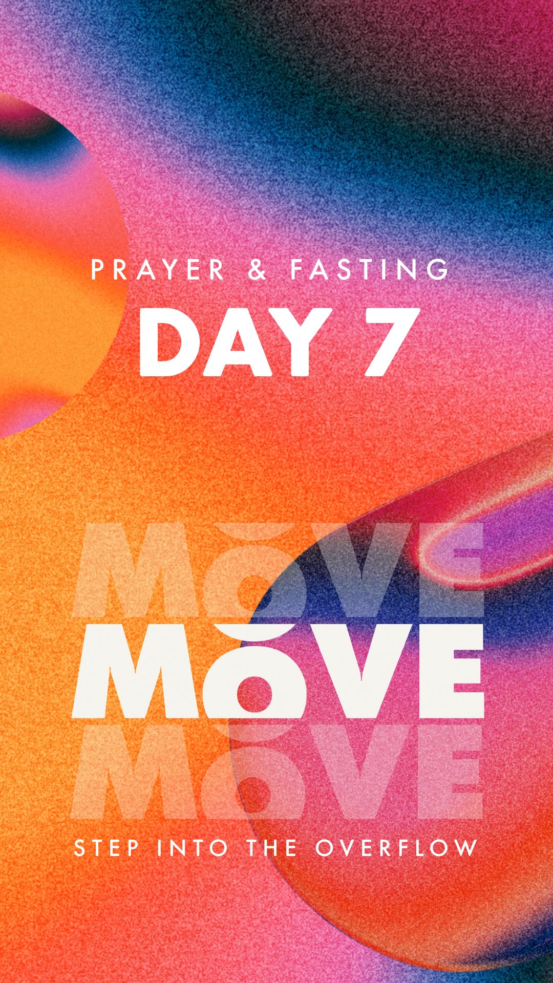 Day 7 - Dedicated as Overflow Church
📖 Isaiah 43:21
📖 2 Corinthians 9:11
This isn’t just the end of seven days—it’s stepping into a new season.
We step forward together as Overflow Church, empowered by His Spirit and living for His glory.
Don’t forget to join us tomorrow for our Dedication Service.
Let’s celebrate together! 🎉