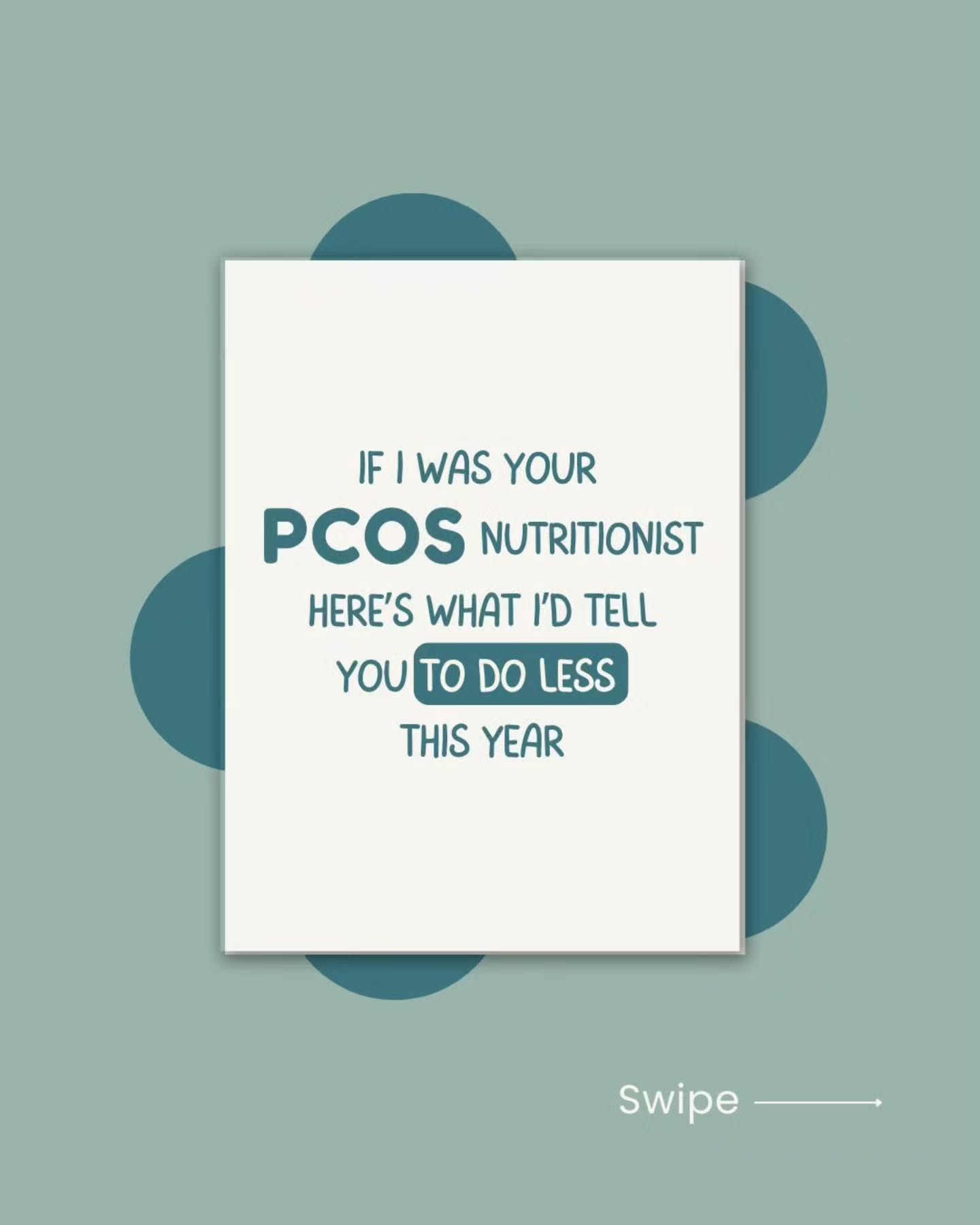 As a holistic nutritionist who helps women with PCOS regulate their cycles and improve symptoms. Also as a woman with PCOS myself, I know how many of us try to fix symptoms with restriction, extreme diets, over-exercising, or constant change… and then feel frustrated when it doesn’t work 🫶
Things like:
• Blaming yourself for cravings
• Weighing yourself constantly
• Counting every calorie
• Skipping meals
• Replacing food with coffee
• Jumping from supplement to supplement
…are adding stress, which makes your symptoms harder to manage. PCOS responds to consistency, nourishment, and understanding your body, not more punishment.
Send this to a friend with PCOS who's being too hard on herself 💕
#PCOSSupport #pcosweightloss #pcos
#WomensHealthMatters #HolisticNutrition