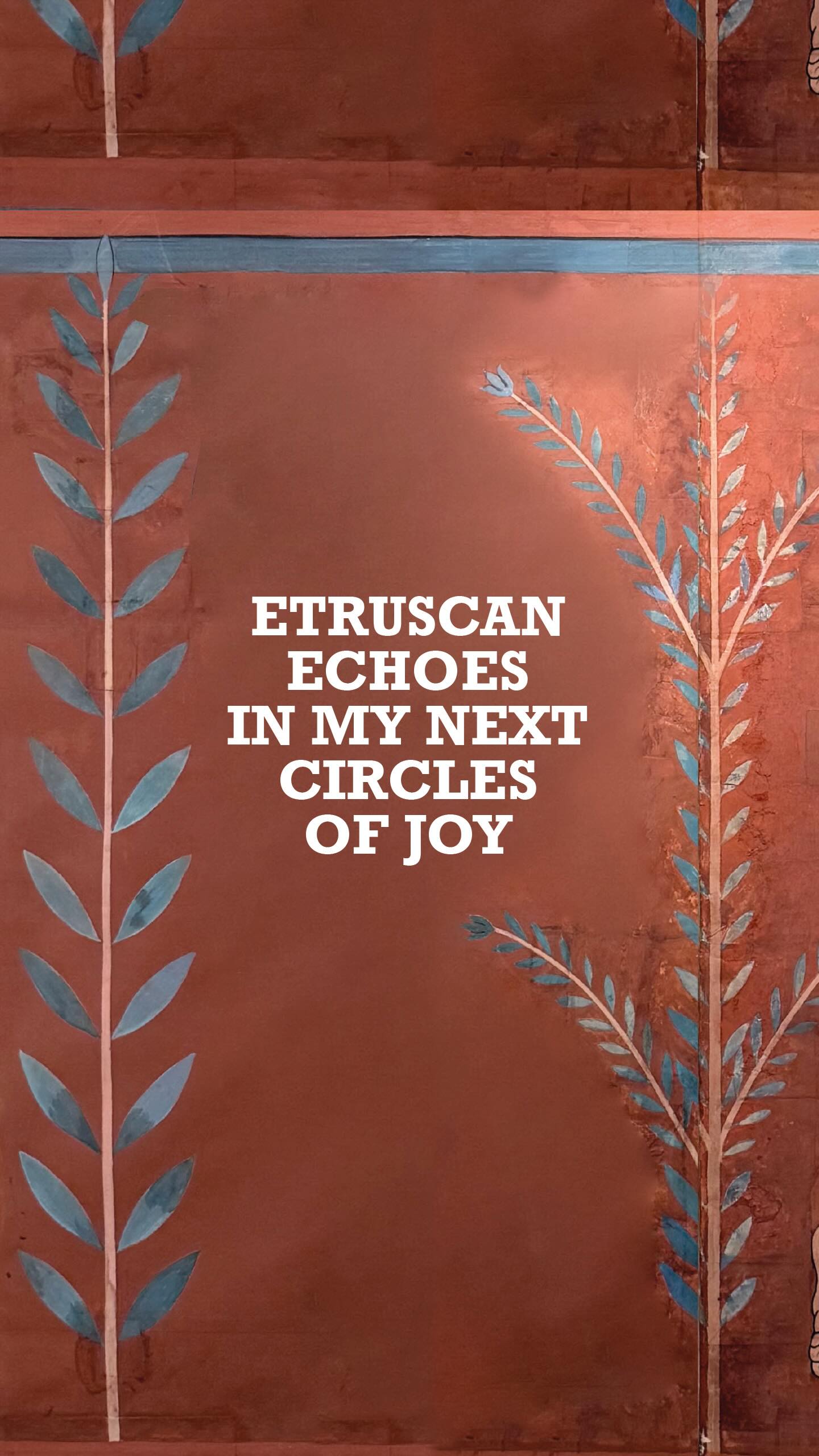 Etruscan Echoes in my next Circles of Joy.
Here’s why this piece is unlike anything I’ve ever made.
One month ago, I was inside the reconstruction of the Tomba delle Bighe (Tarquinia, 500 BC) at the Fondazione Luigi Rovati.
Solid colours.
Essential figures.
Energy.
Rhythm.
I was alone, holding that emotion quietly inside me, without sharing it with anyone, not knowing it would resurface in my painting.
Today I’m translating that memory into my abstract, geometric language.
It will become the next ‘Circles of Joy’.
Title: ‘2526’.
If you believe ancient art can live in the contemporary world, write ETRUSCAN in the comments.
And if you love geometric abstraction rooted in history, keep following my journey.
——-
🇮🇹 Etruscan Echoes nel mio prossimo ‘Circles of Joy’.
Ecco perché questo lavoro è diverso da tutti quelli che ho fatto finora.
Un mese fa ero all’interno la ricostruzione della Tomba delle Bighe (Tarquinia 500 a.C.) alla Fondazione Luigi Rovati.
Colori pieni.
Figure essenziali.
Energia.
Ritmo.
Ero sola, e quell’emozione l’ho tenuta dentro di me, senza condividerla con nessuno, senza sapere che sarebbe riemersa nella mia pittura.
Oggi sto trasformando quel ricordo nel mio linguaggio astratto e geometrico.
Sarà il prossimo ‘Circles of Joy’.
Titolo: ‘2526’.
Se anche tu pensi che l’arte antica possa entrare nel contemporaneo, scrivimi ETRUSCO nei commenti.
E se ami l’astrazione geometrica che nasce dalla storia, continua a seguirmi.
#laurarota #laurarotaart #circlesofjoy #circlesofjoyart