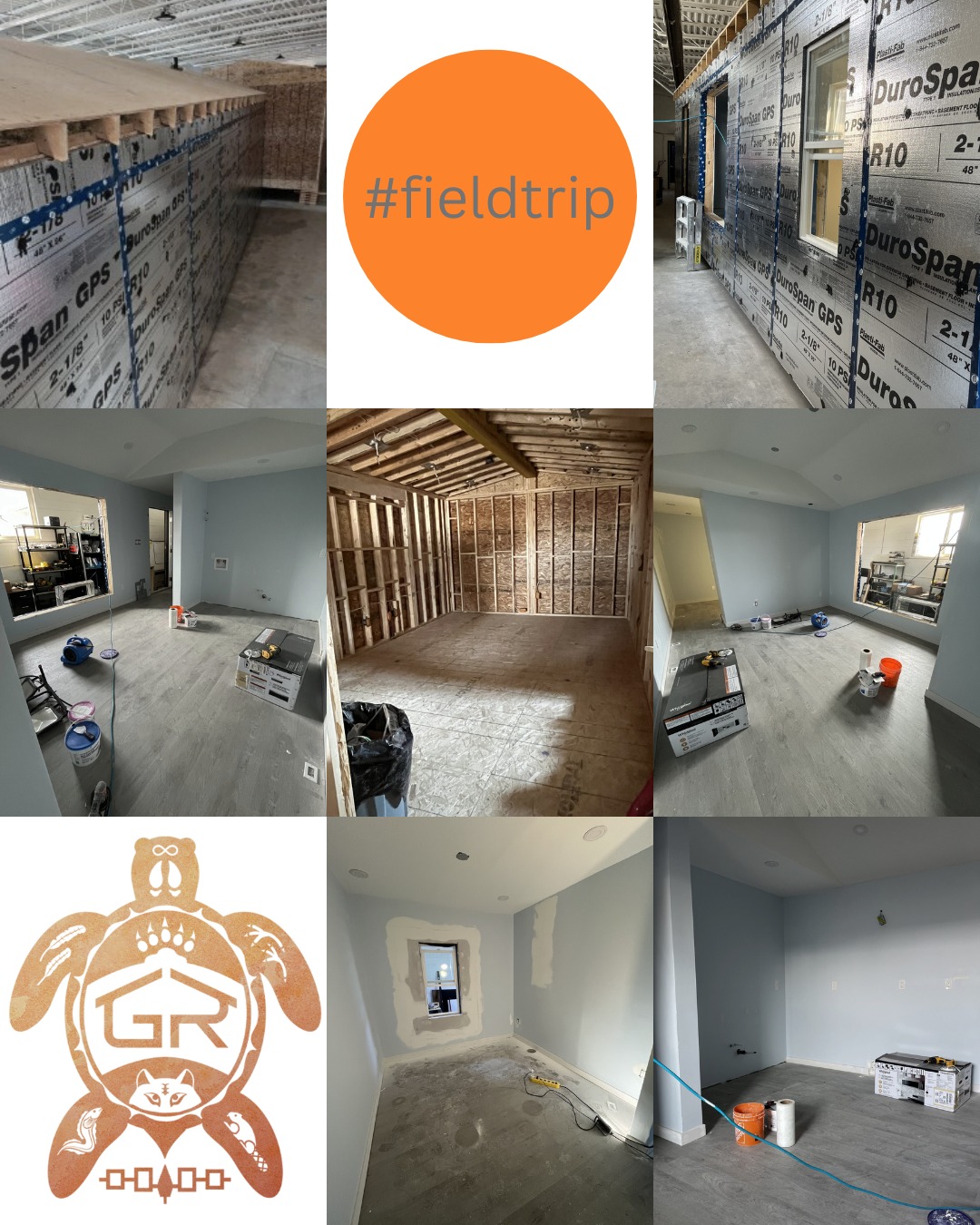 A big thank you to @grandrivermodular for giving us a facility tour today! It was great to see their current two ADU builds at different stages.