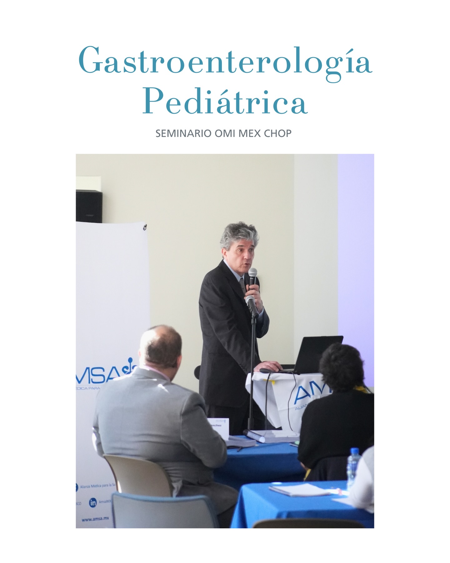 Así se vivió el primer seminario de AMSA en 2026: el Seminario OMI-MEX en Gastroenterología Pediátrica, dirigido por Petar Mamula, MD, del Children’s Hospital of Philadelphia.
Durante tres días, especialistas de la región participaron en conferencias impartidas por médicos del Children’s Hospital of Philadelphia y de México, además de talleres, presentaciones de casos por parte de los fellows y sesiones de hands-on training. El programa abordó temas como enfermedad inflamatoria intestinal, ingestión de cuerpos extraños, emergencias gastrointestinales, enfermedades hepáticas pediátricas, pancreatitis, obesidad y estreñimiento funcional.
Lee más sobre el seminario en nuestro sitio web. Link en bio.
#AMSA #OMIMEX #OMI #GastroenterologíaPediátrica #EducaciónMédica CHOP