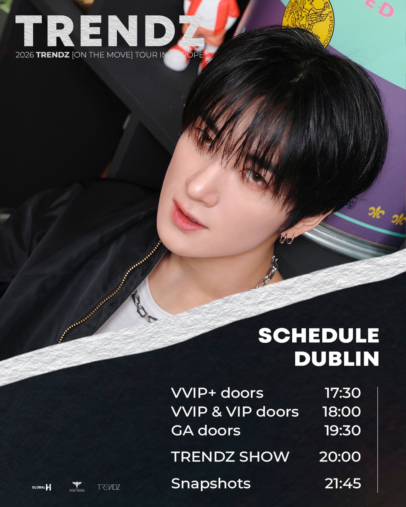 TRENDZ in Dublin - Timetable ⏰ 🏁
🎟️ Tickets still available on envolprod.com
#TRENDZ #TRENDZEuropeTour #트렌드지