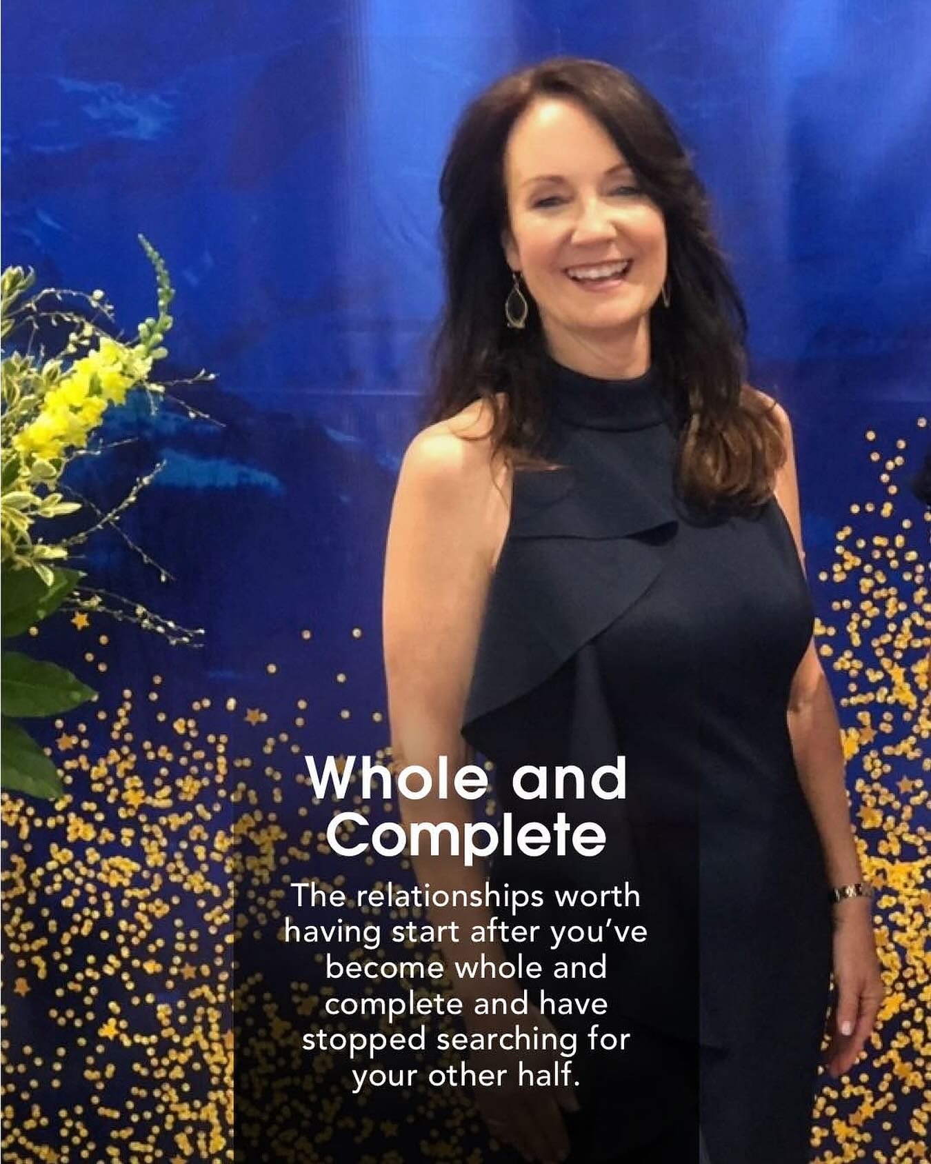 It’s important to remember that you are 100% responsible for how you show up and participate in your relationships. The other person is there as a mirror so you can reflect upon how you can continue to heal, grow and become more complete!