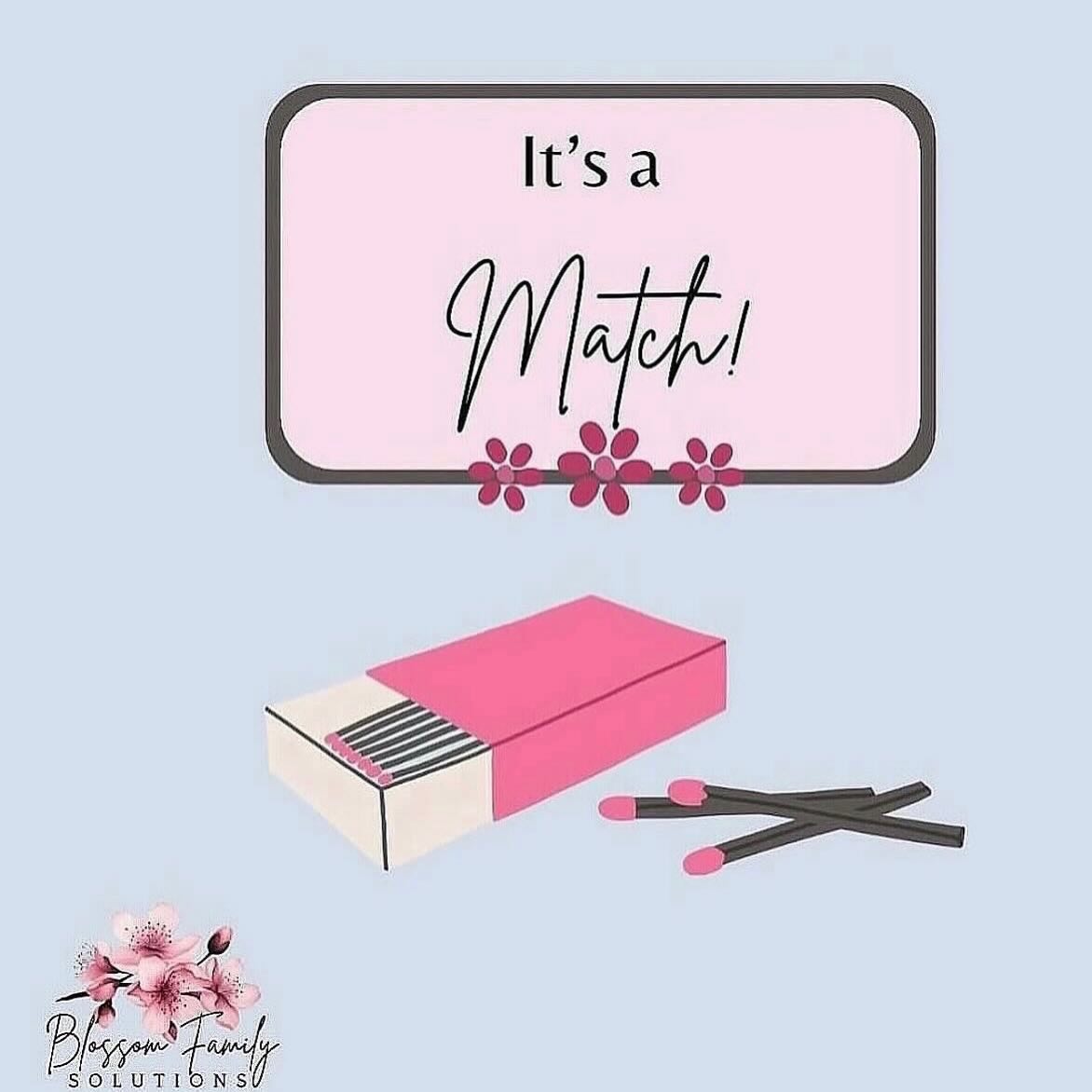 Yay for Michelle and IPs G & S! We had a wonderful call this morning and found out that each couple had a lot in common. We love seeing magic happen in real time ✨