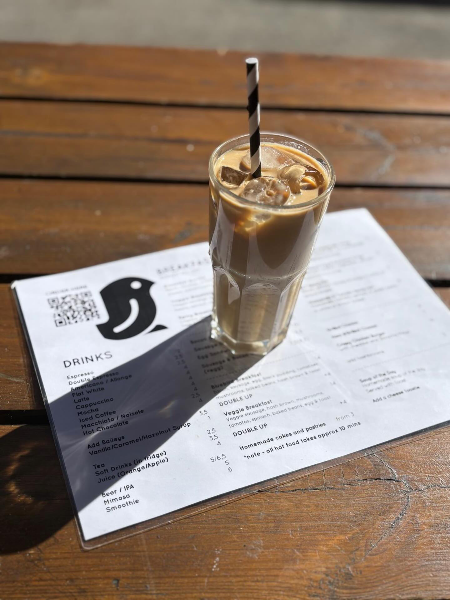 Bluebird day 🤝 Iced coffee
#cafebluebird #icedcoffee #bluebird #coffee #chamonix