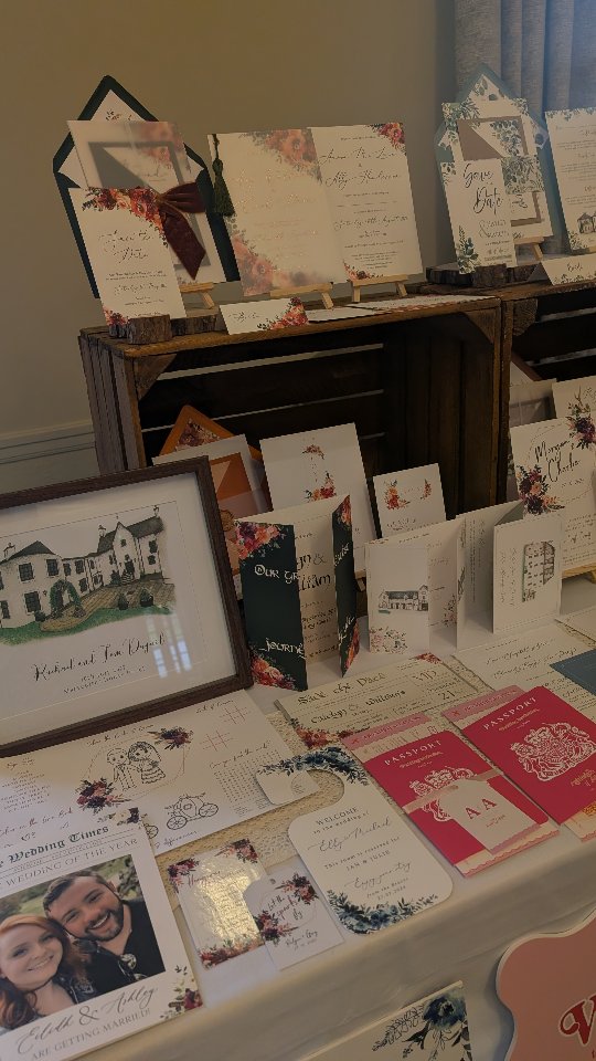 Still looking for your suppliers? Here's a list of businesses for you...🫶🏼✨
Had the pleasure to showcase my work at the @maryculter.house Consultation Day - great vibes, stunning scenery and fabulous couples to chat too 💛
@deeside_photographics
@lk_photoandvideo
@withoutahitch_aberdeen
@dimbimcakes
@by_rhea
@thistle.bridal
@thoughtsandcrosses_
@paperandpetals1
@ihchumanists
@calumriddellphoto
@james_cooperbagpiping
@ruffleandrose
.
.
.
#scottishweddingvenues #maryculterhousehotel #weddingshow #weddingstationery #scottishweddingsuppliers