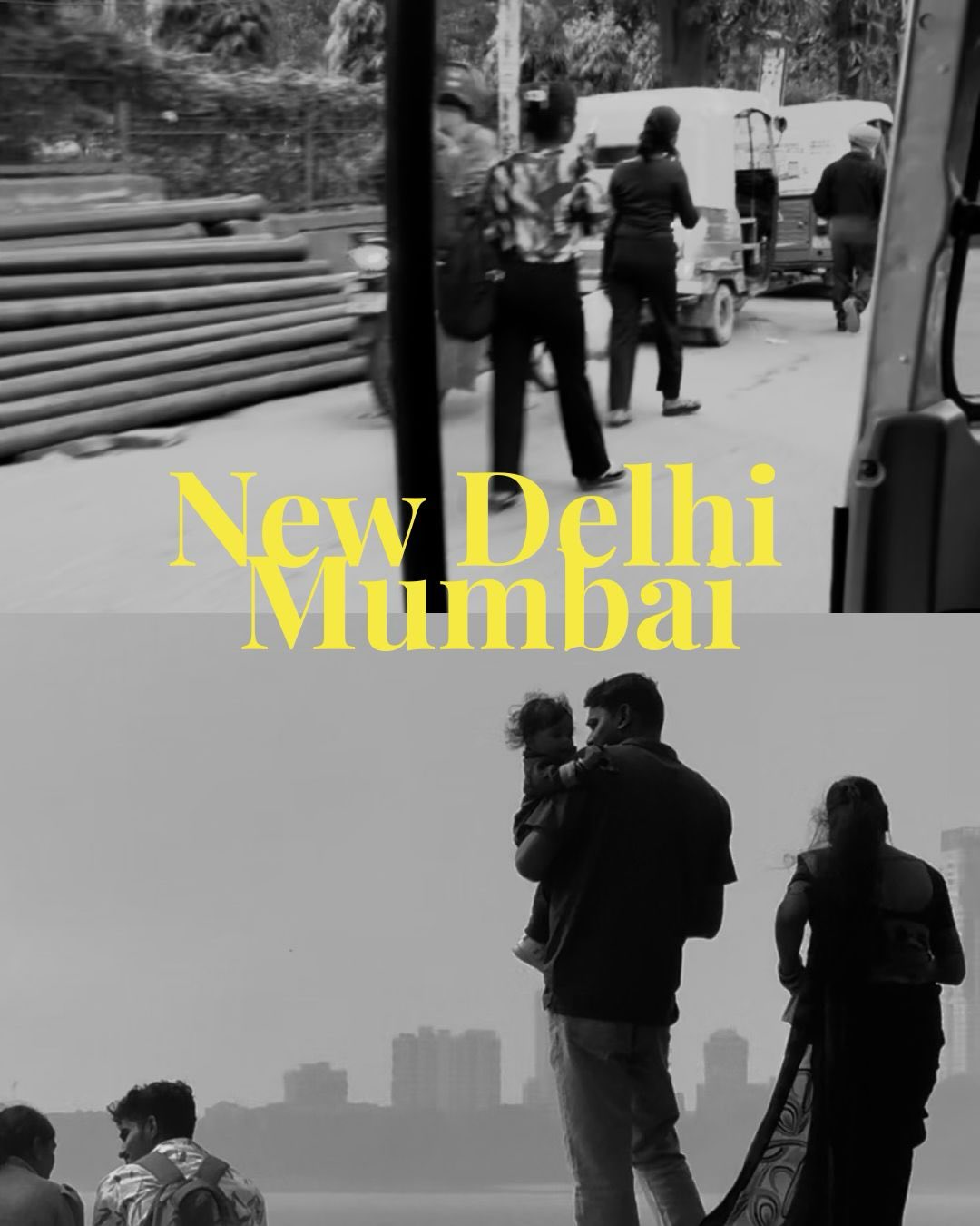 Beautiful, vibrant, inspiring, hard, lovely New Delhi and Mumbai.