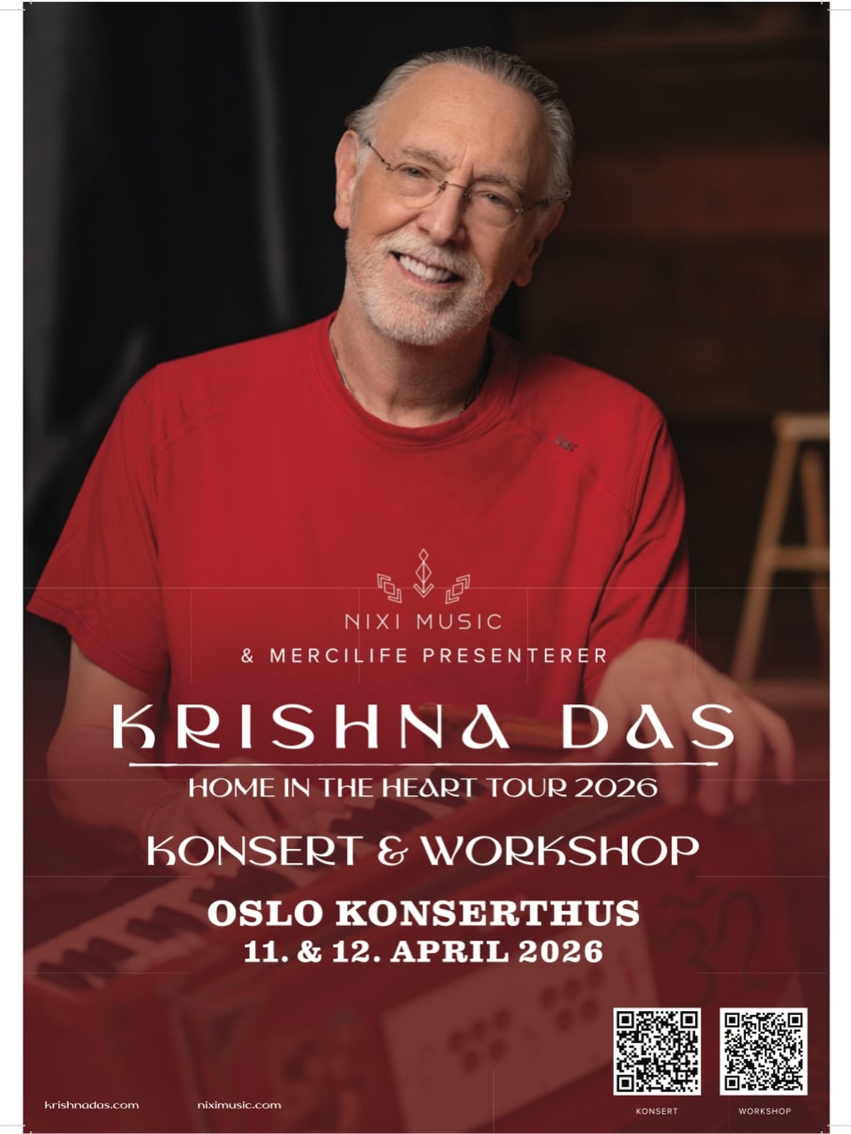 Lørdag 11 april samles yogamiljøet i Oslo Konserthus til chanting og konsert med Krishna Das. 💫 Dette er ikke bare en mulighet til å lytte til den stemningsfulle musikken til Krishna Das, men også en mulighet til å meditere sammen og oppleve fellesskap. 🧘🏻♀️På en måte er slike store mantrakonserter en forlengelse av yogafestivalen, der vi fyller oss selv og hverandre med den høye stemningen fra sang, meditasjon og den gode energien vi skaper sammen.😇
@krishnadasmusic
@mercilife @niximusic @osloyogafestival