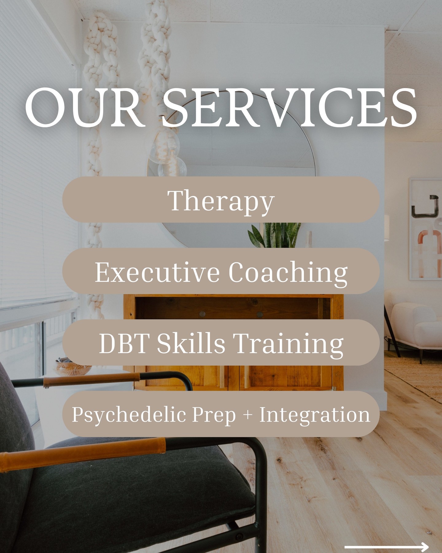 Welcome to On Point Practice! We’re so happy you’re here.
We offer therapy, executive coaching and skills based services together, under one roof!
⠀⠀⠀⠀⠀⠀⠀⠀⠀
Bringing decades of experience in our respective fields, we seek to give our clients the most evidence based, outcome driven care.
⠀⠀⠀⠀⠀⠀⠀⠀⠀
SWIPE ➡️ to see our current list of services &
⠀⠀⠀⠀⠀⠀⠀⠀⠀
Tap the link in bio or visit us at theonpointpractice.com to be in touch.
-The On Point practice
#sandiegotherapist #sandiegoexecutivecoaching
#sandiegocoaching
#sandiegopsychedelicsupport
#sandiegodbtskills