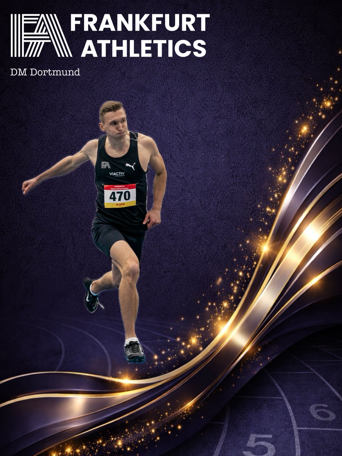 DM Recap 2/2
Vergangenes Wochenende standen dann die Deutschen Meisterschaften der Aktiven an und @finn.koh startete am Samstag über 400m 🔥.
In einem engagierten Rennen, inklusive etwas Gedränge, lief er in 48,03s auf Platz 1️⃣3️⃣.
.
Wir gratulieren zu einer guten Hallensaison 💪!