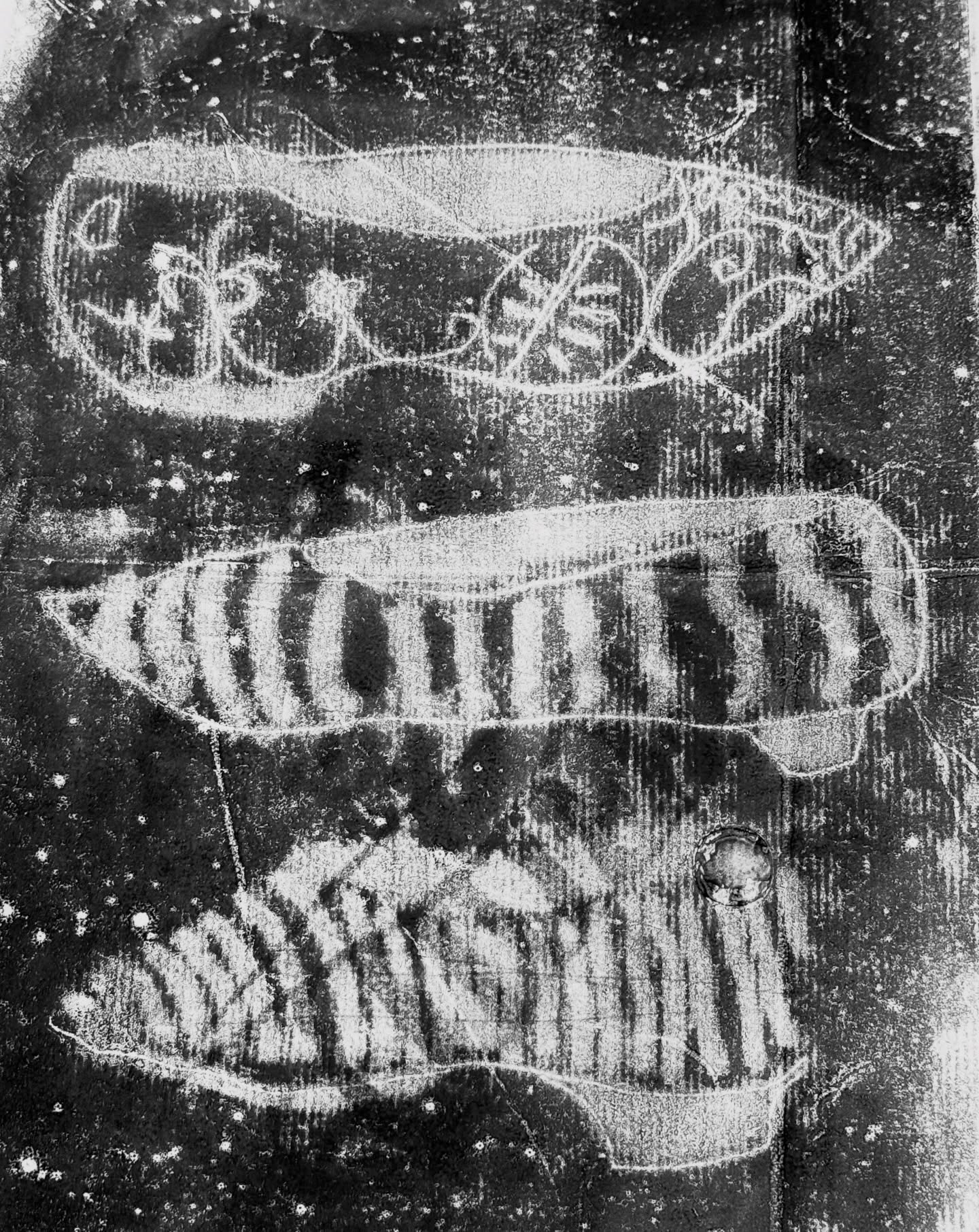 AMONGST THE STARS, monoprint on Washi paper, 30x50cm and ON EARTH, trace monotype on Kraft paper, 30x50cm
#drawingmatters #heavenandearth #slippers #tracemonotype
#recycledmaterials♻️