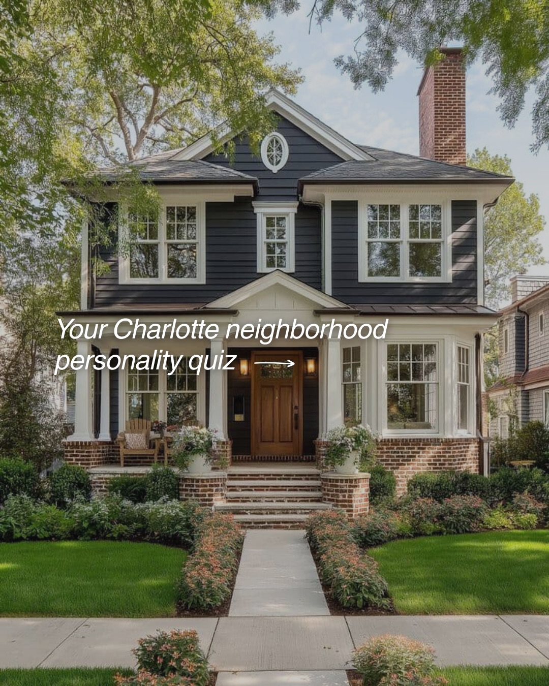 Charlotte neighborhoods all have very different personalities.
Walkable nightlife in Plaza Midwood and NoDa feels nothing like the quiet lake days around Lake Norman. And historic charm in Dilworth or Myers Park is a totally different lifestyle than newer suburbs like Ballantyne or Waverly.
So I built a quick Charlotte neighborhood personality quiz.
Pick your pace.
Pick your proximity.
Pick your priorities.
Then see which areas of Charlotte actually match how you want to live.
Comment A, B, C, or D and I’ll send you active homes in the neighborhoods that fit your results.
Save this if you’re still figuring out where in Charlotte you belong.
@dantepintorealtor | @dash.carolina | dantepinto.com | dashcarolina.com
#charlotteneighborhoods #charlotterealestate #charlotteliving