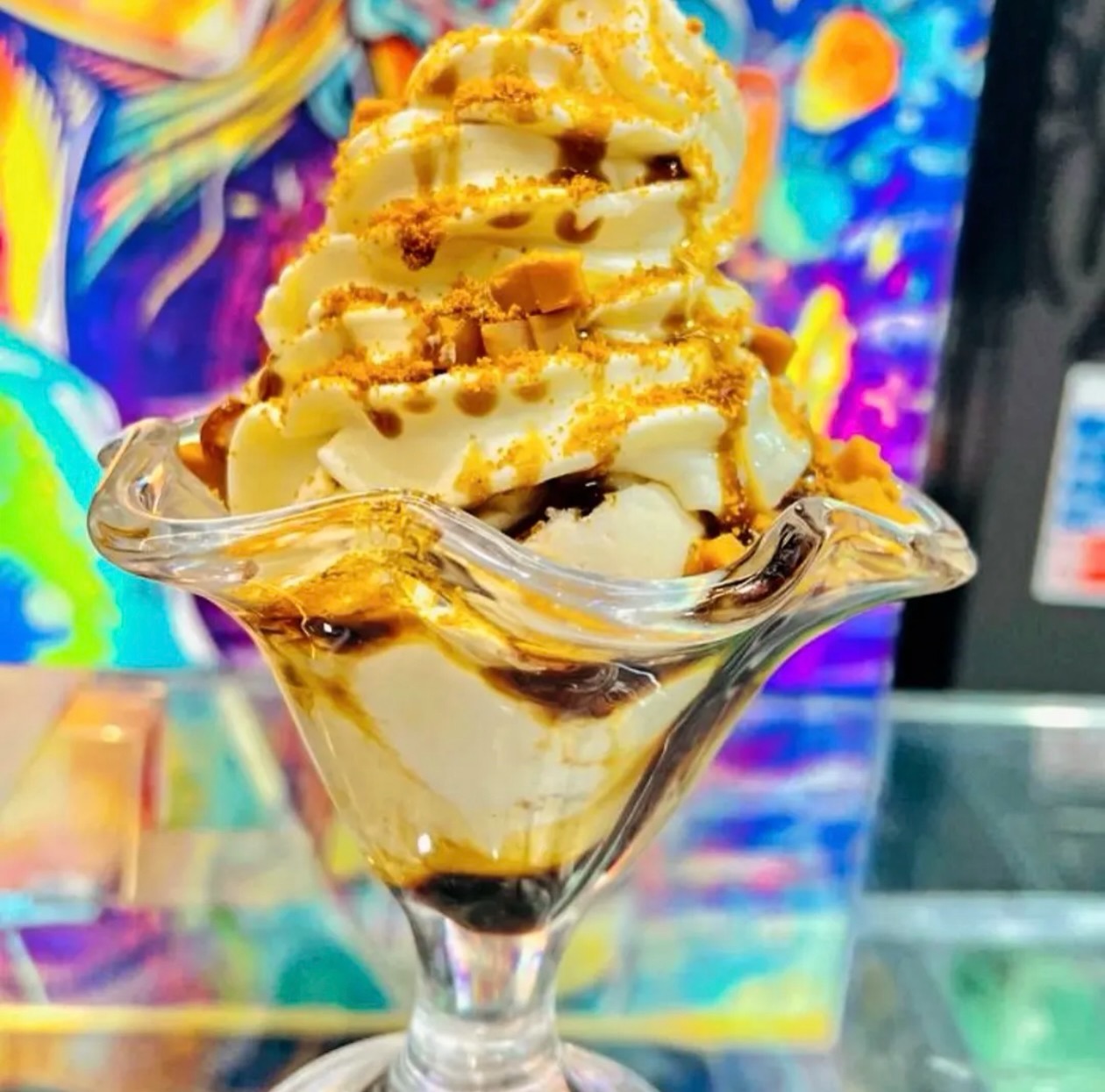 Comment dire non à une Glace Volcanique chez Dolce Dessert ? 😍🔥