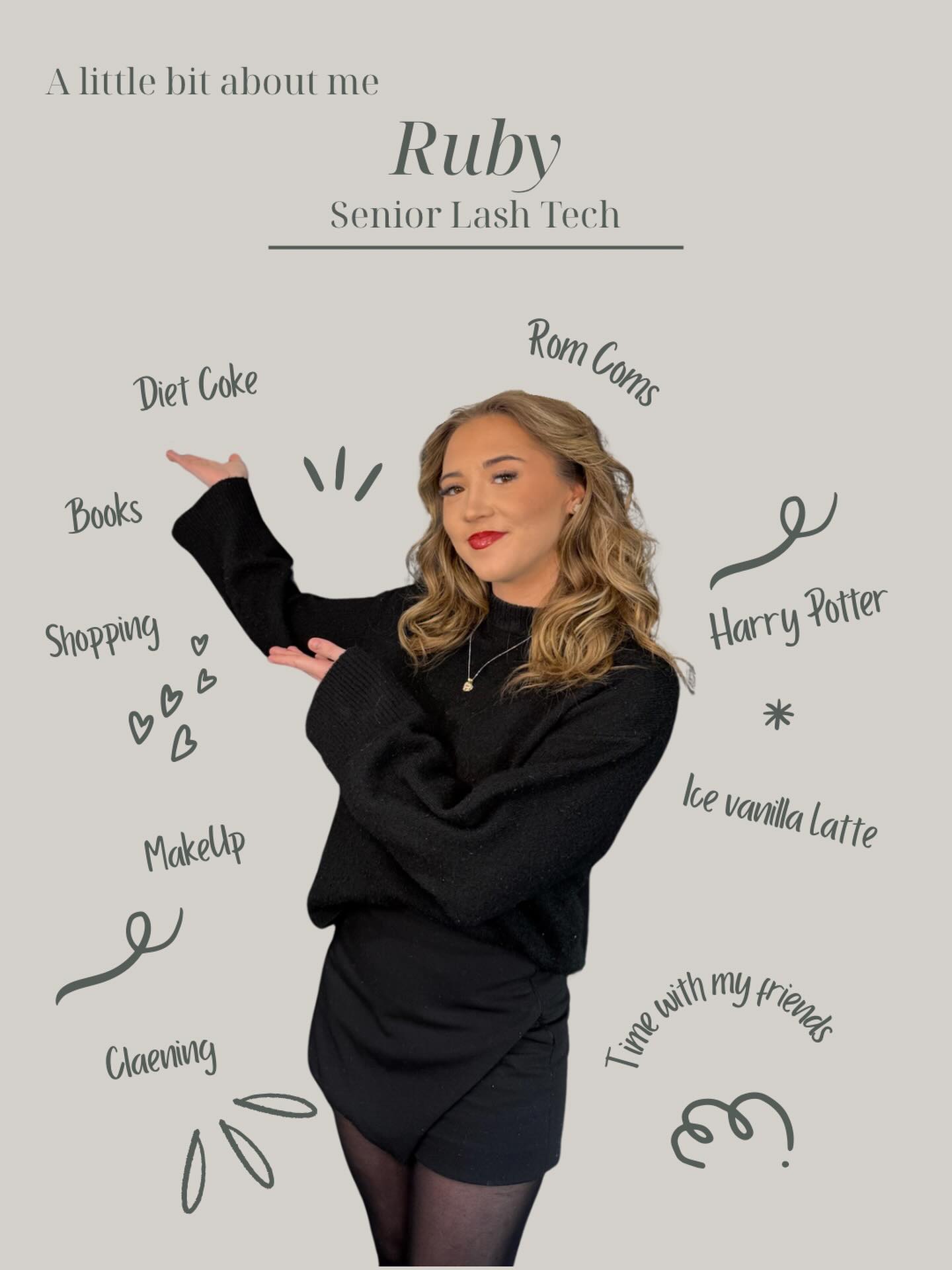 A little bit about me…..⬆️
Meet Ruby our Senior Lash Artist 💫
#meetus #essexlashteam #teamessexlash #seniorlashartist #essexlash