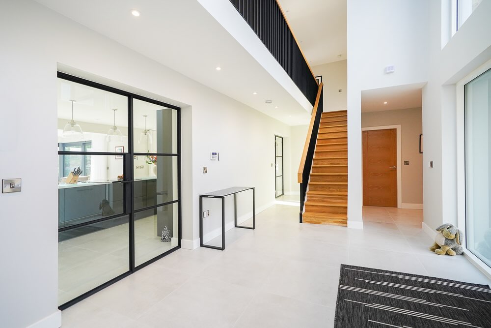 Did you know we supply internal steel doors, designed to perfectly compliment our external ranges? Steel doors allow the light to flood in around your home with their super slim frames and huge areas of glass