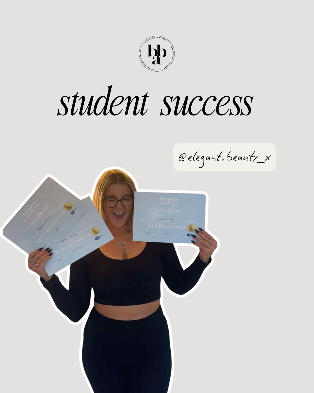 Student success 🤍 @elegant.beauty_x
Were absolutely obsessed with Sophie’s work😍
Ready to start your beauty journey and make 2026 the year for you? Discover our courses by visiting our website.
ABT Accredited | Beginner friendly | Finance available