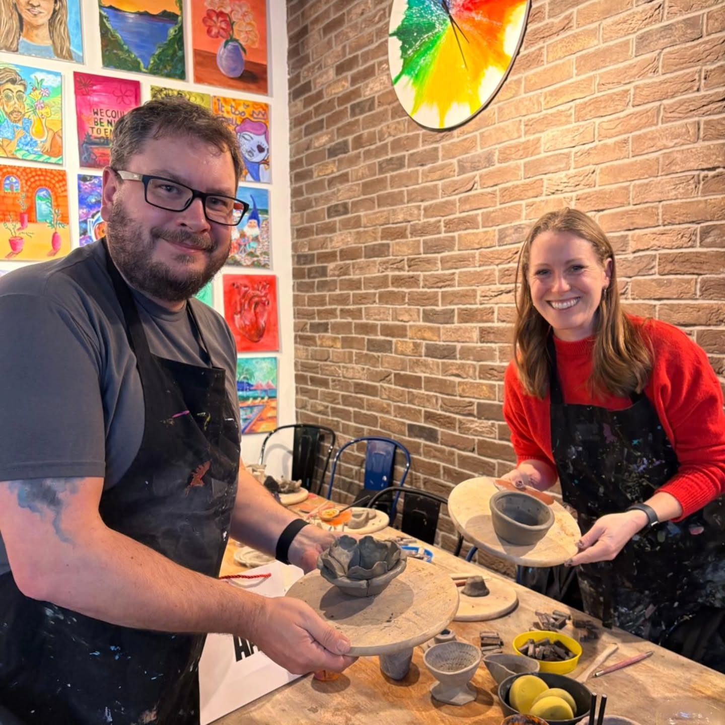 This week's shenanigans 🎨🤗
#artstudio