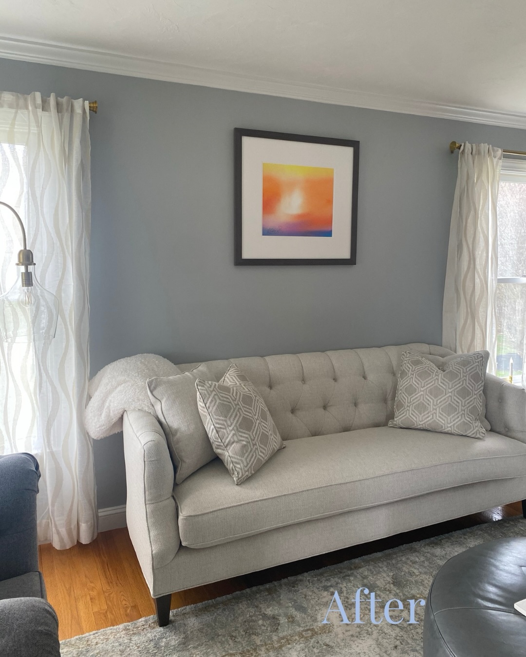Don’t you just love a good before & after? Swipe ➡️ to see the transformation of this beautiful living room we designed a few years ago. What room in your home would you love to see made into a before and after?
.
#livingroominspiration #sudburyma #wayland #concordma #livingroomstyle