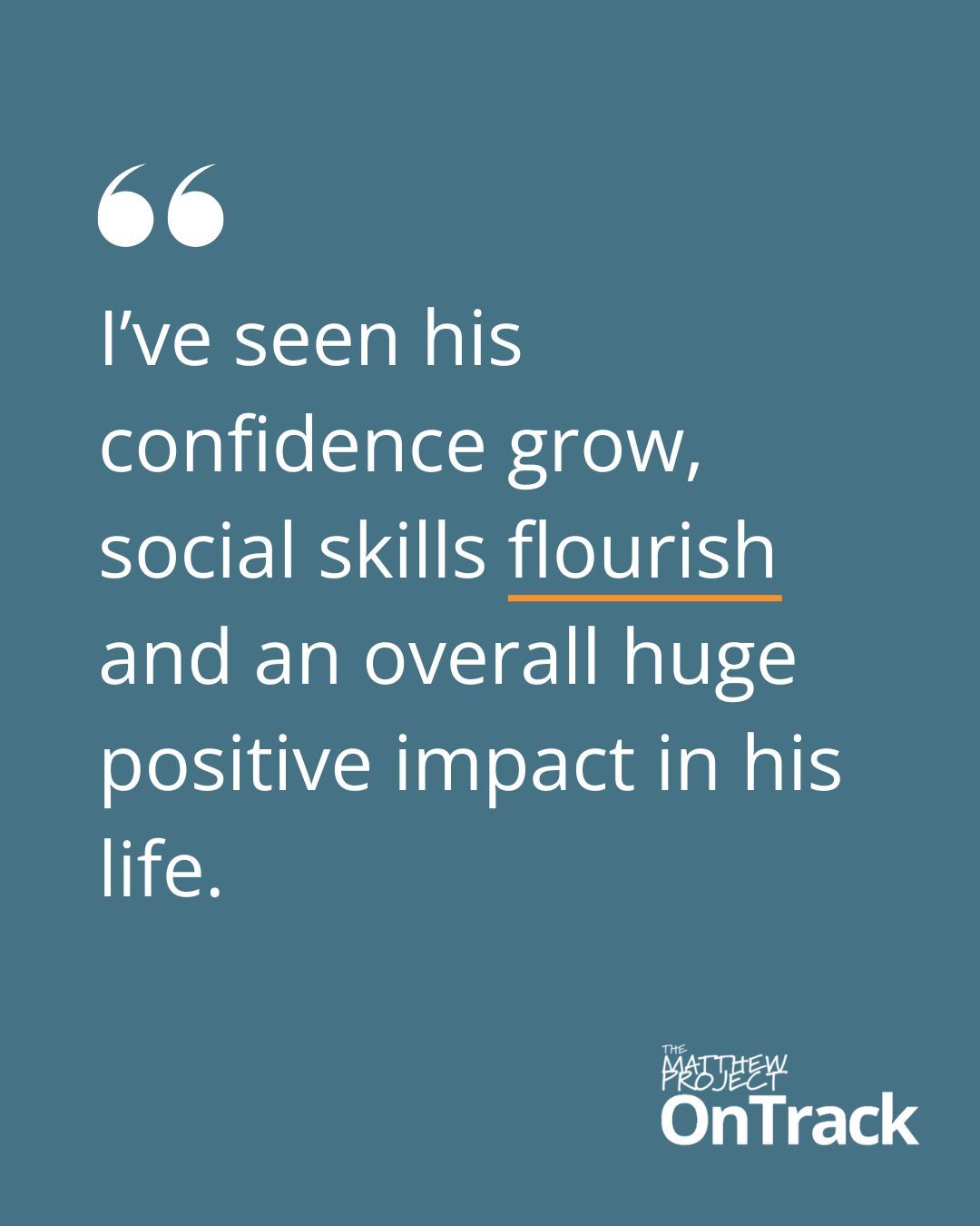 💬 We’re so grateful to share this wonderful feedback our On Track team has received from a parent 💙
“My son has flourished thanks to the work of Matthew Project and the activities he has been able to attend. Due to his ASD, physical issues and the loss of his mother to cancer he has struggled to find a way to achieve many things.
With the help of his Young Peoples Practitioner providing him with support, guidance and a new structure I’ve seen his confidence grow, social skills flourish and an overall huge positive impact in his life.
Thanks to the activities and great staff he now has a greater appreciation of everything and his skills both socially, practically and academically have improved 100%.
Wanting to take part with everything on offer has filled me personally with happiness knowing that these few hours a week he spends in the groups can bring such joy to his life.
The fact he wants to do everything on offer indicates to me how well all the sessions are put together and organised.
Having worked in Mental Health as an art teacher for many years I know how hard engaging people can be. To know these activity spaces are filled and used fully each week is a positive indicator that everything that the Matthew Project in Norwich are planning works.
It also tells me that the approach of the staff is spot on and of the level of professionalism that they provide is both safe, supportive and effective not just to my son but also the others attending who he now calls friends.”
👉 Follow the link in our bio to find out more about the support provided by the On Track service at @thematthewprojectcharity