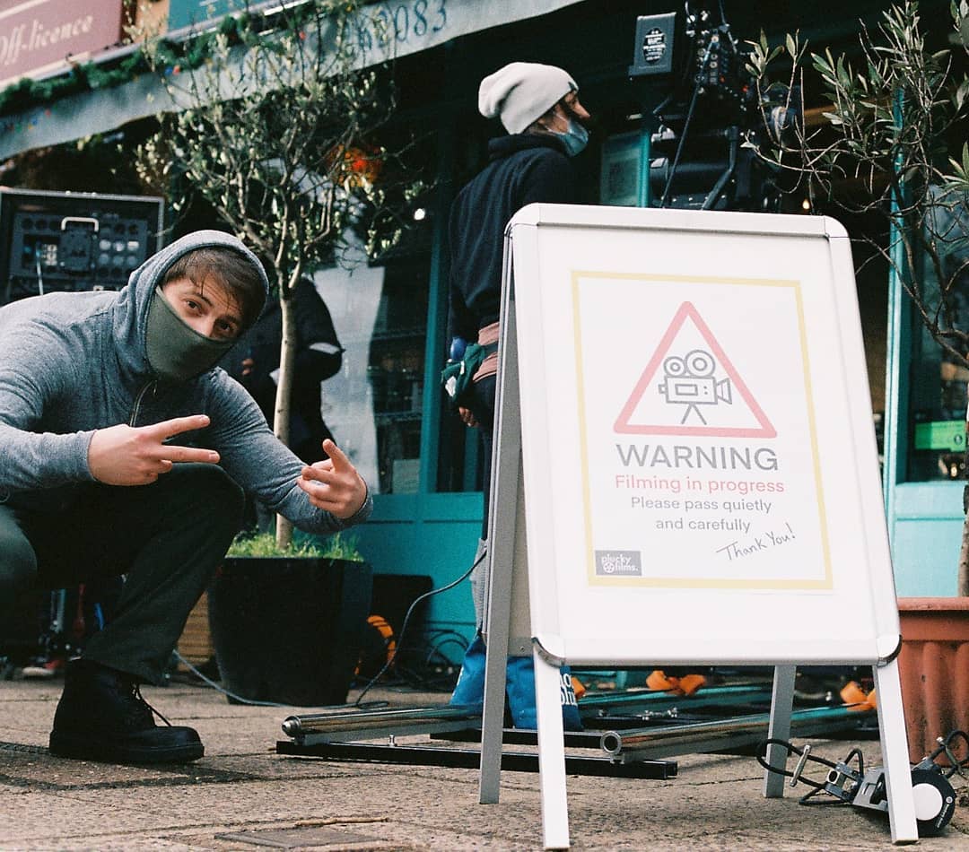 Couple of stills taken on kodak portra 400 film bts on our Pepe Saya shoot early this year. Working on the next one now so stay tuned for that.
Snapped by @lewiswattsshots