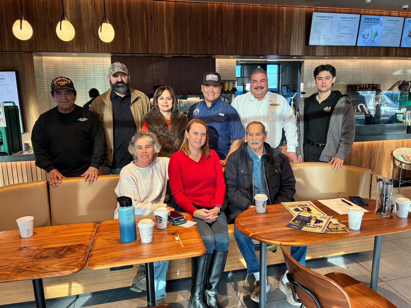Coffee and conversation with our Vietnam veterans in Del Rio.
We are deeply grateful for their service, sacrifice, and continued commitment to our community. Listening to their stories and experiences reminds us why we must always stand up for those who have worn the uniform.
#HouseDistrict74 #TexasProud #TXLege74 #MoralesForTexas #AVoiceForAll Texas HD74 TXLege