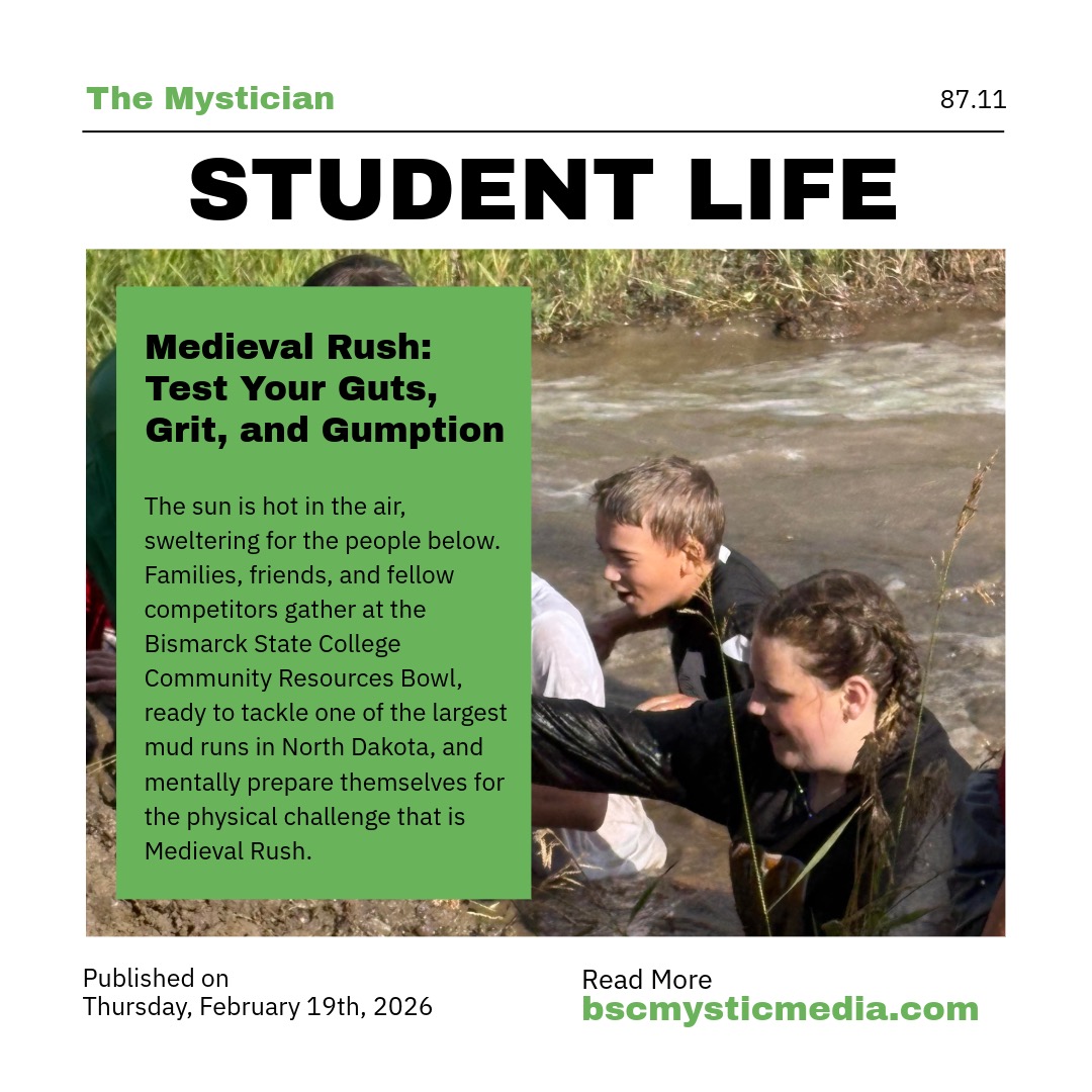 Read Sophia's Article On Medieval Rush And More In The Newest Issue Of The Mystician Out Today! 📰
You Can Find Physical Copies Around Any Building On Campus Or Find The Online Version At https://www.bscmysticmedia.com
Photo Submitted