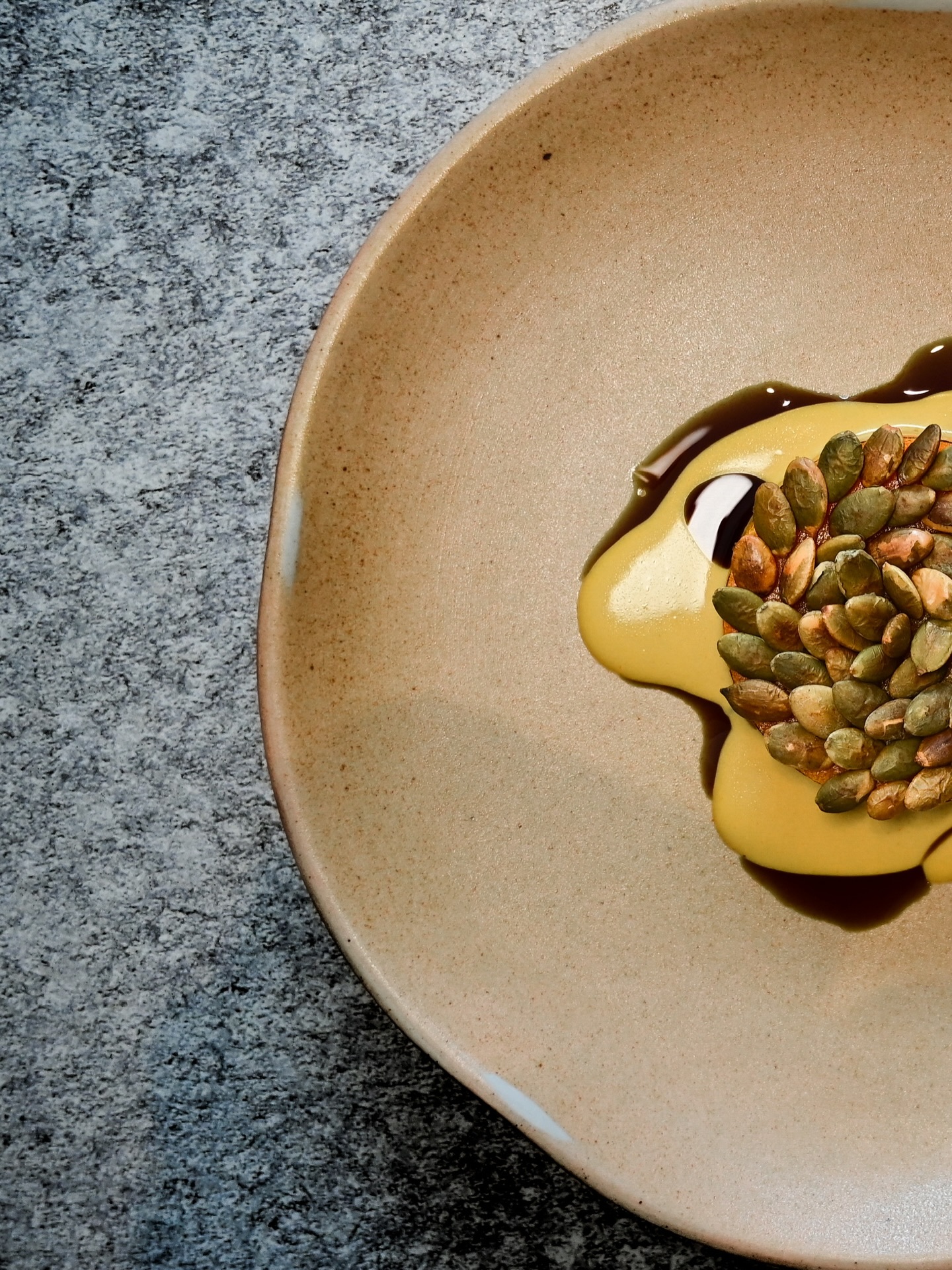 Butternut Pumpkin, Yellow Curry.
Slow-roasted sweetness meets warm, aromatic spice — a vegetarian main with depth, balance, and elegance.
#LArômeByTheSea #VegetarianFineDining #PhuketDining